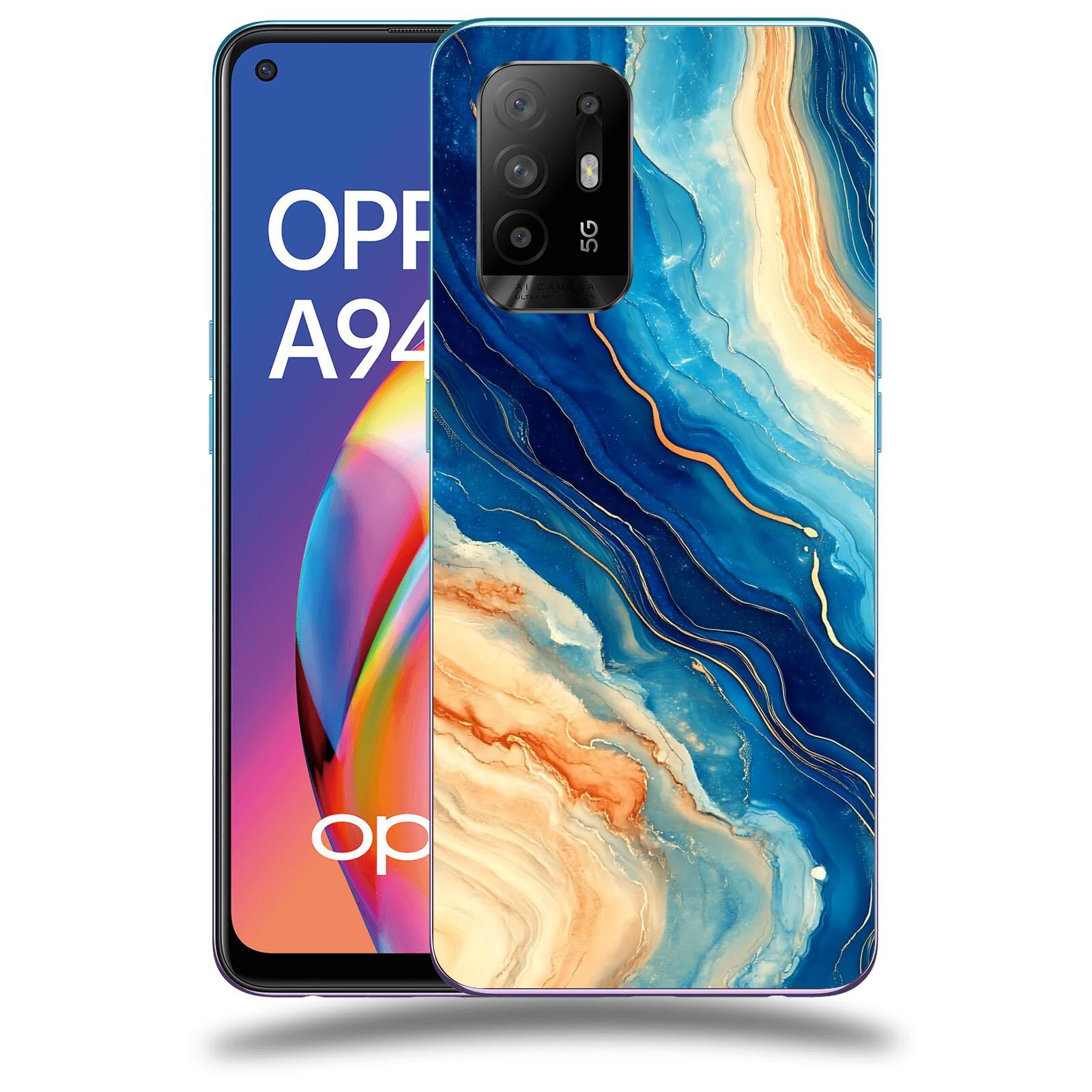 ACOVER Kryt na mobil OPPO A94 5G - Kosmos a Proudění