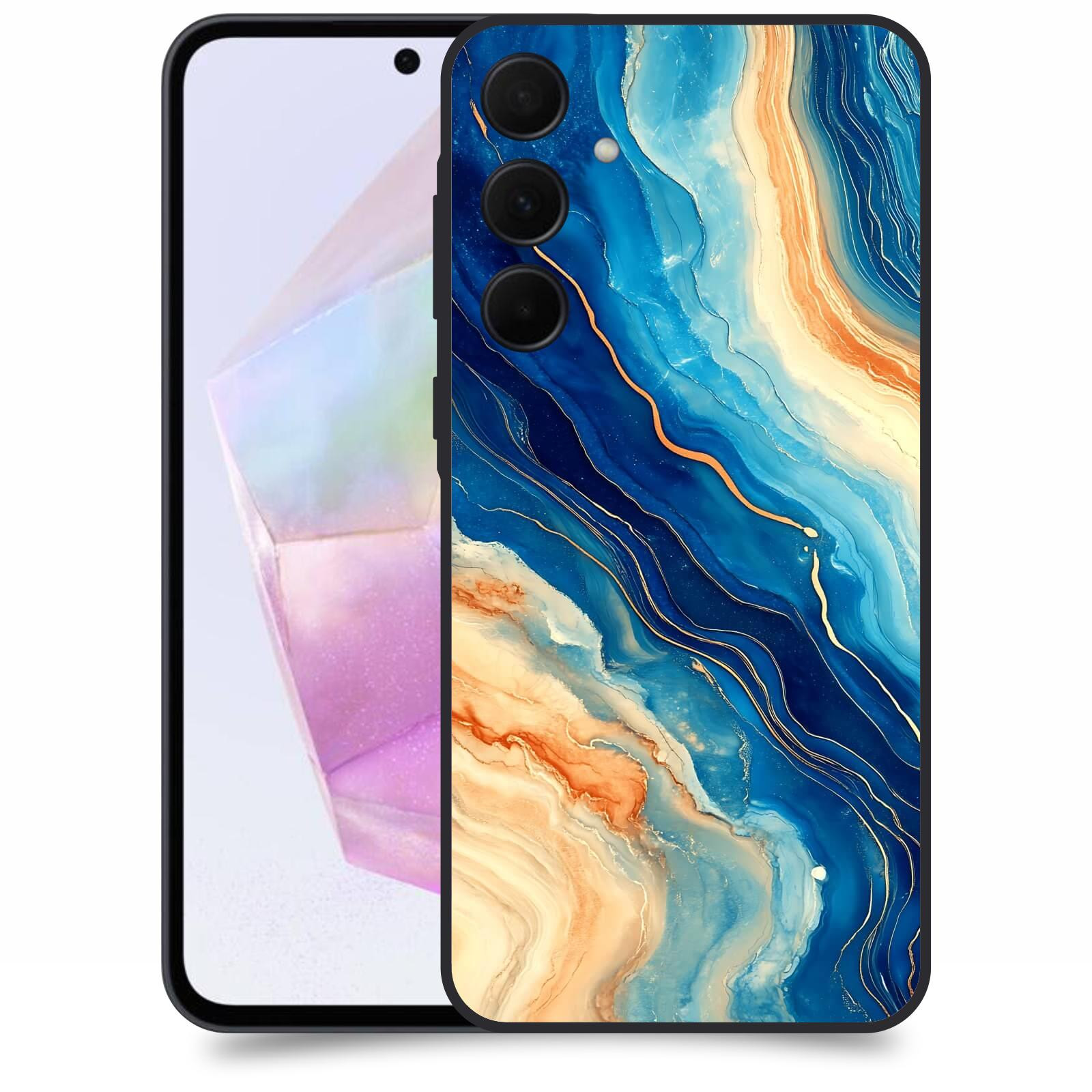 ACOVER Kryt na mobil Samsung Galaxy A35 5G - Kosmos a Proudění