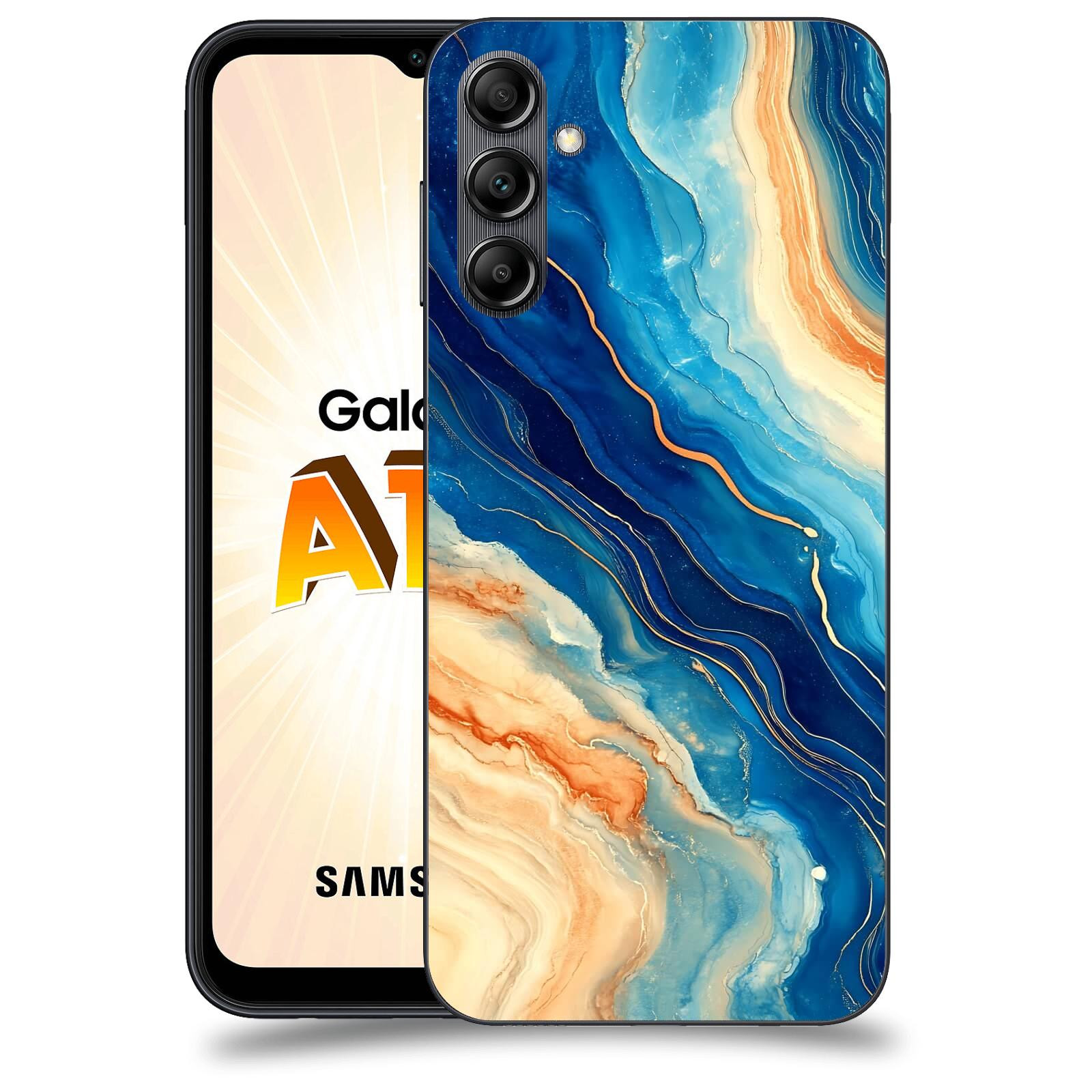 ACOVER Kryt na mobil Samsung Galaxy A14 LTE - Kosmos a Proudění