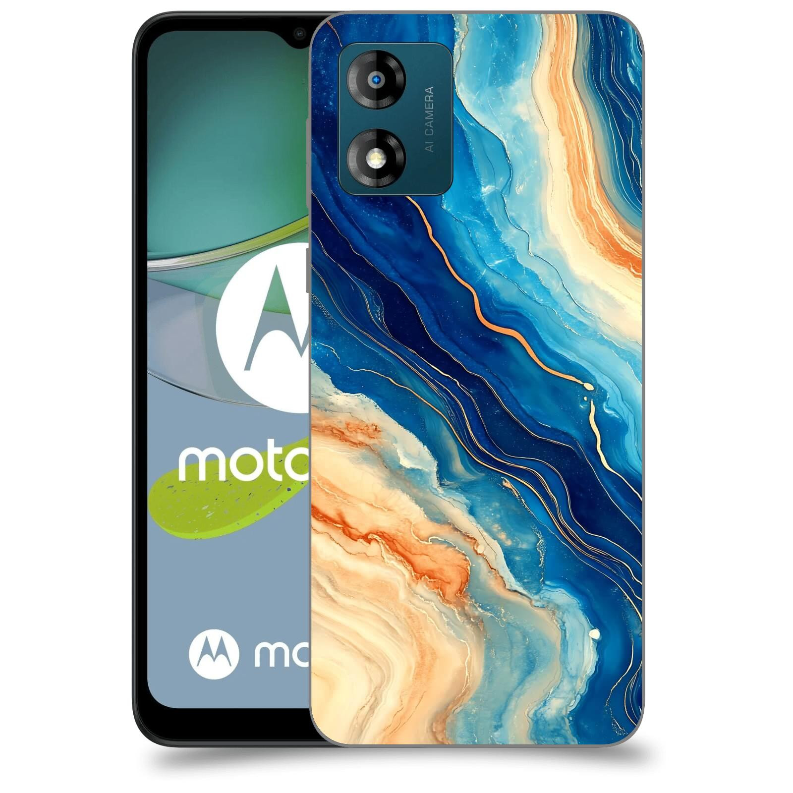 ACOVER Kryt na mobil Motorola Moto E13 - Kosmos a Proudění