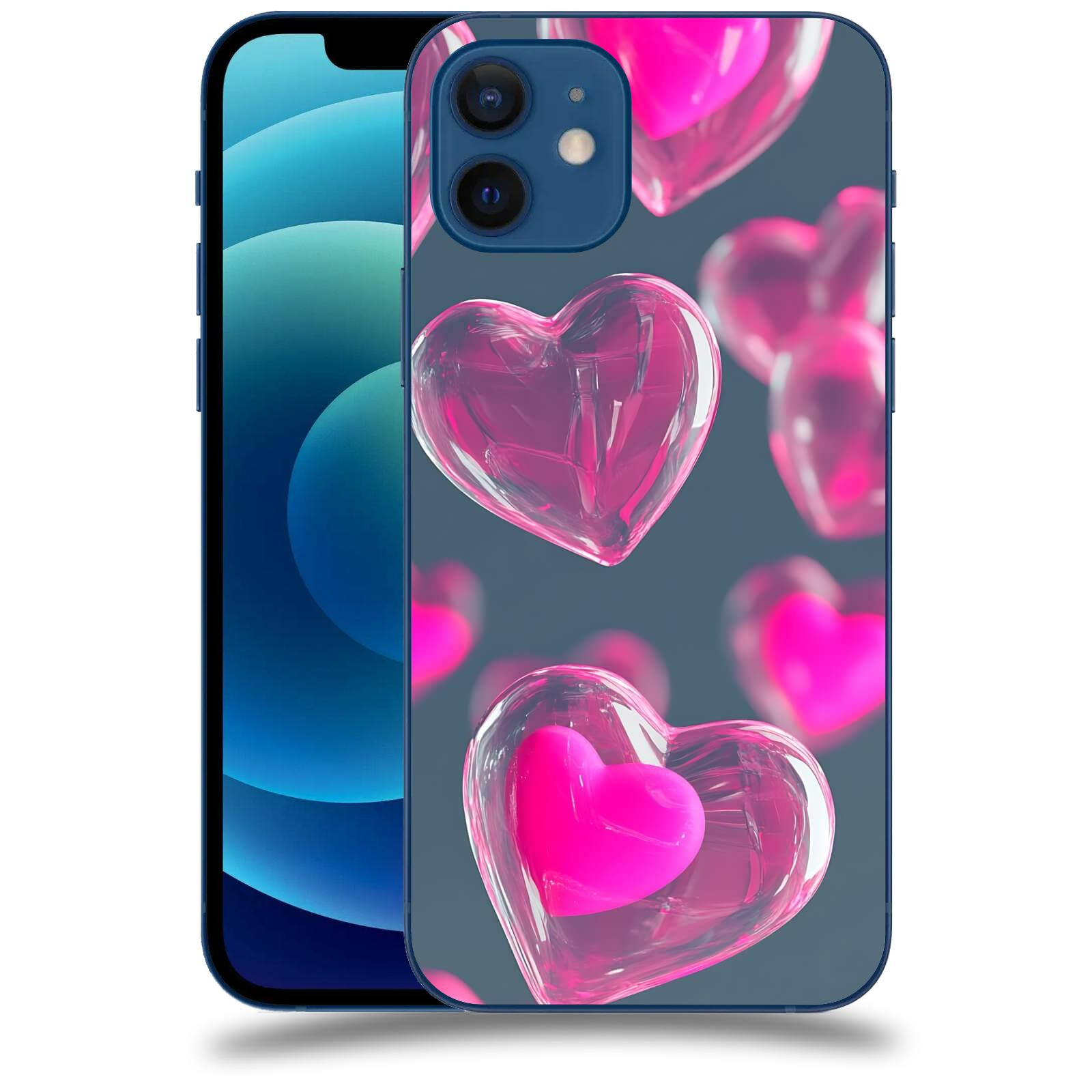 ACOVER Kryt na mobil Apple iPhone 12 - Láska a Jemnost