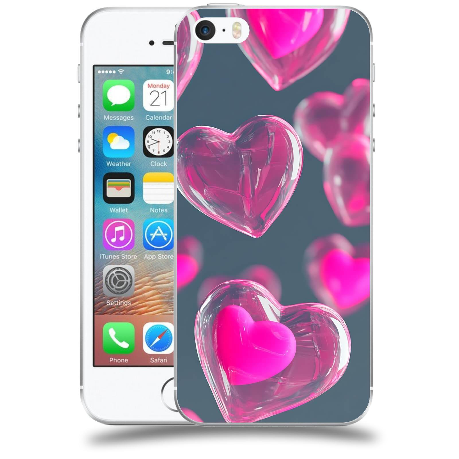 ACOVER Kryt na mobil Apple iPhone 5/5S/SE - Láska a Jemnost