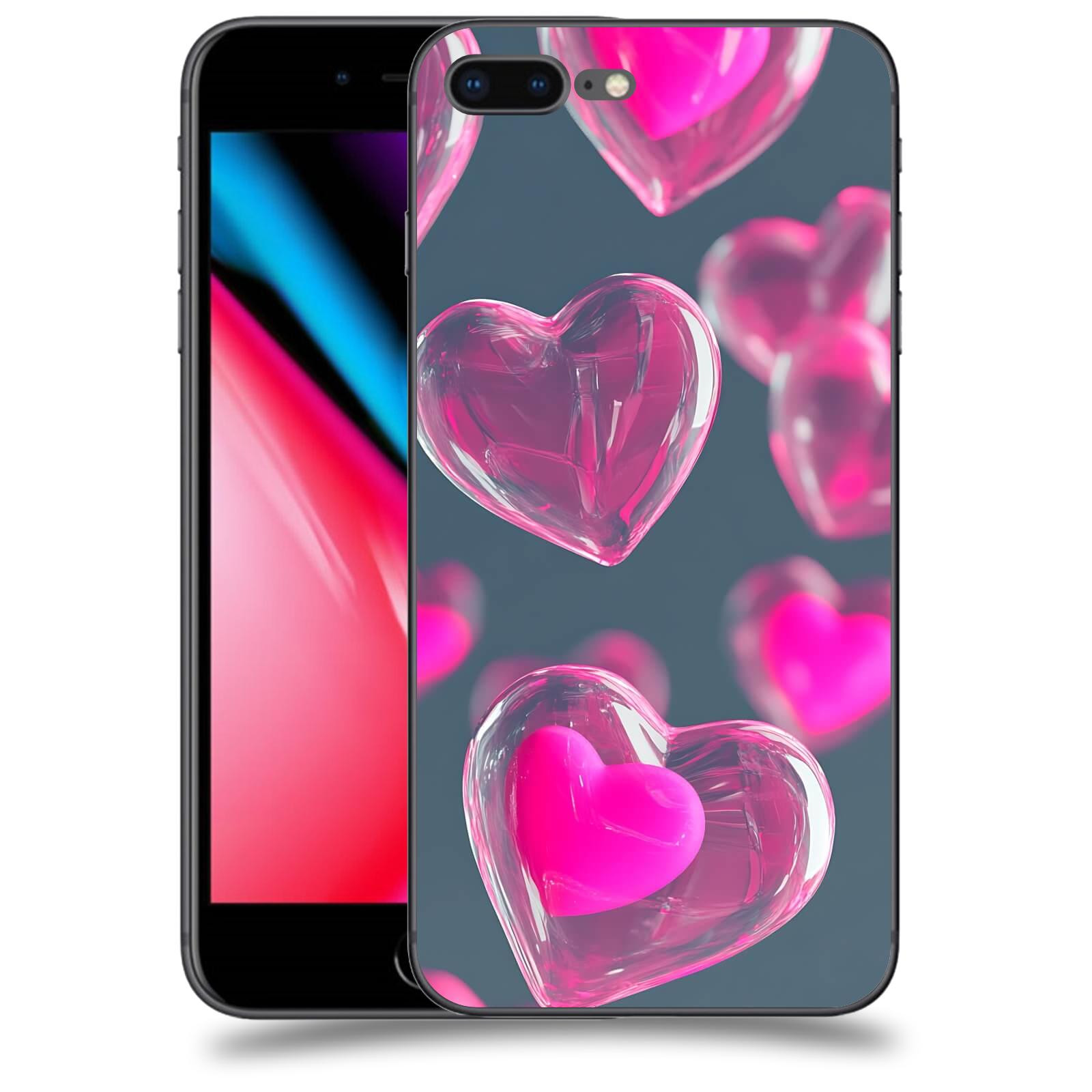 ACOVER Kryt na mobil Apple iPhone 8 Plus - Láska a Jemnost