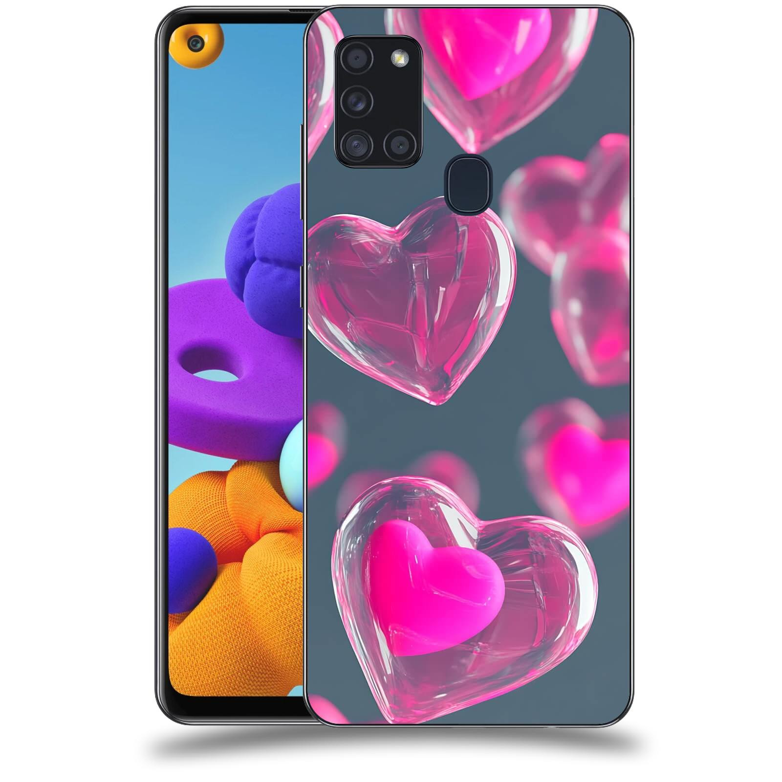 ACOVER Kryt na mobil Samsung Galaxy A21s - Láska a Jemnost
