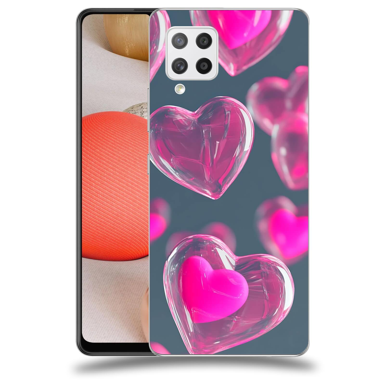 ACOVER Kryt na mobil Samsung Galaxy A42 A426B - Láska a Jemnost