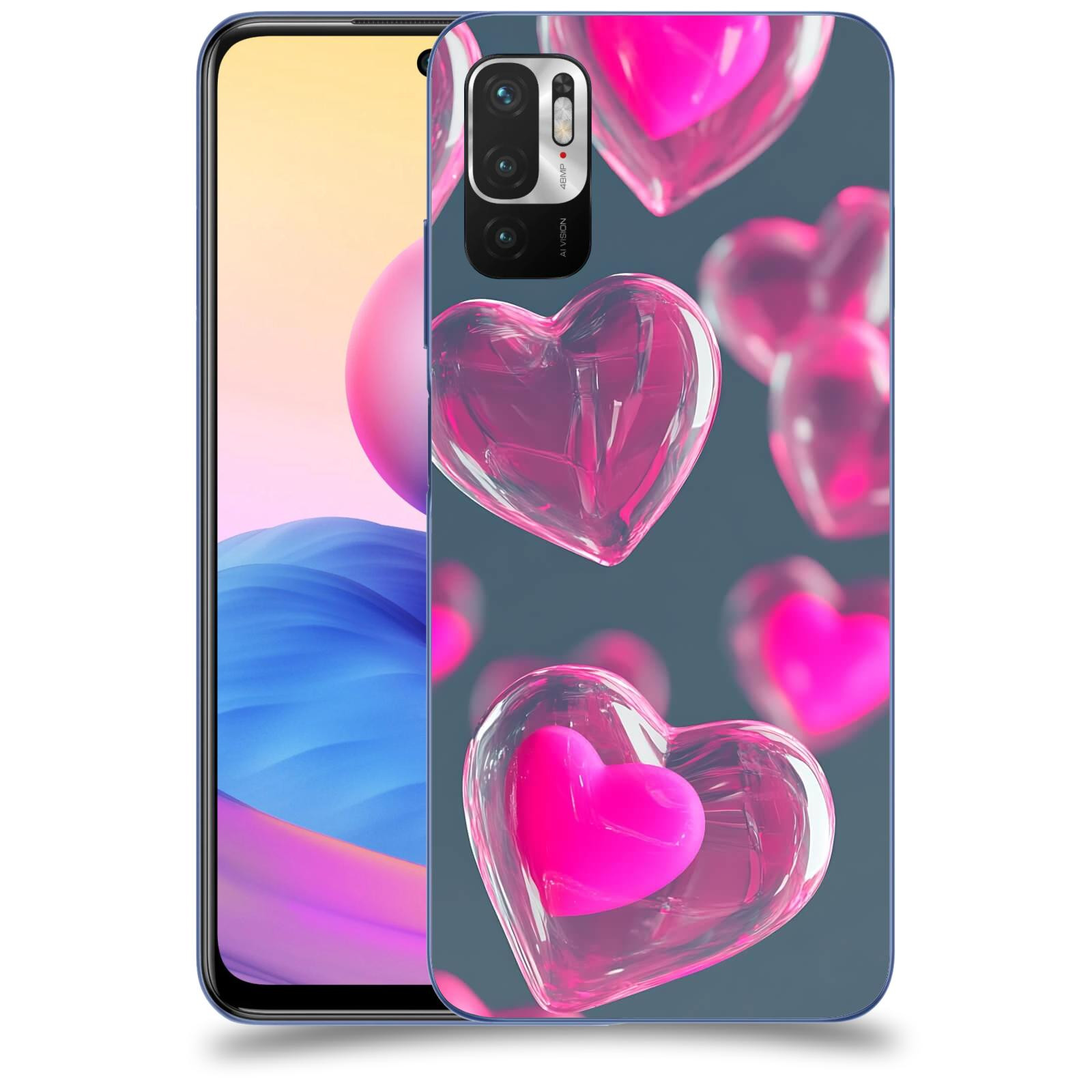 ACOVER Kryt na mobil Xiaomi Redmi Note 10 5G - Láska a Jemnost