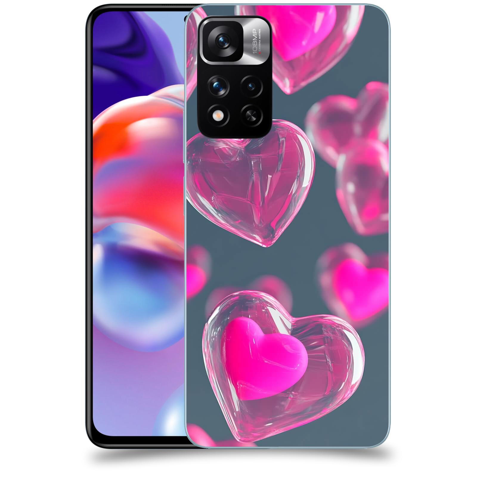 ACOVER Kryt na mobil Xiaomi Redmi Note 11 Pro+ 5G - Láska a Jemnost