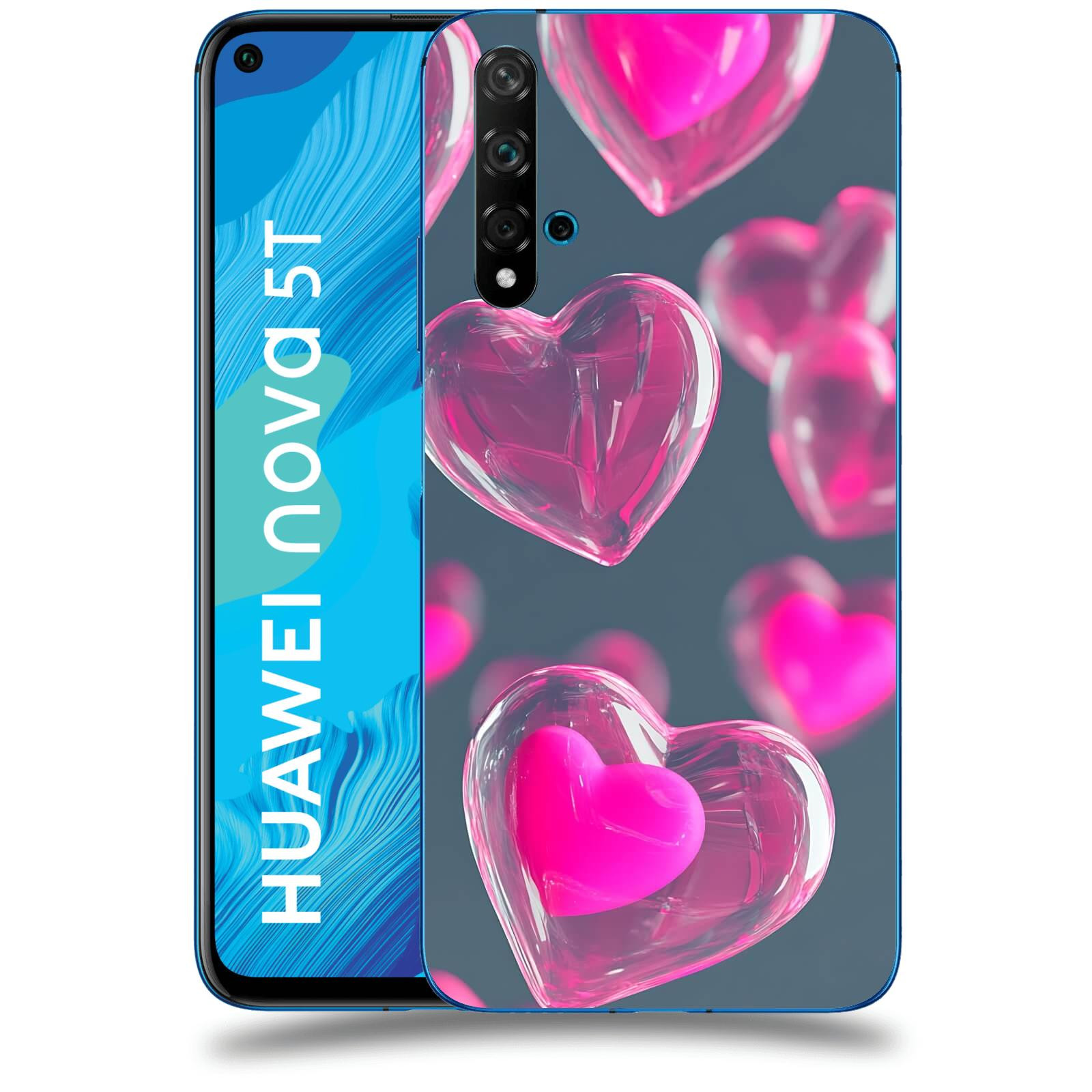 ACOVER Kryt na mobil Huawei Nova 5T - Láska a Jemnost