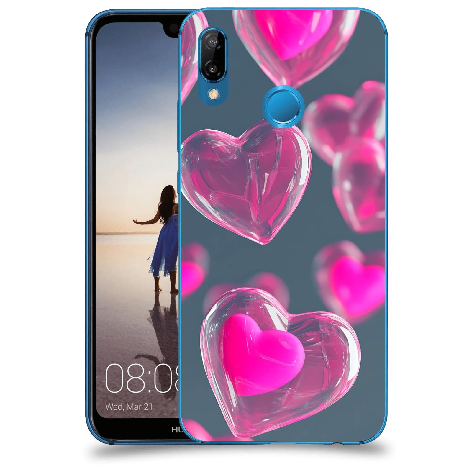 ACOVER Kryt na mobil Huawei P20 Lite - Láska a Jemnost