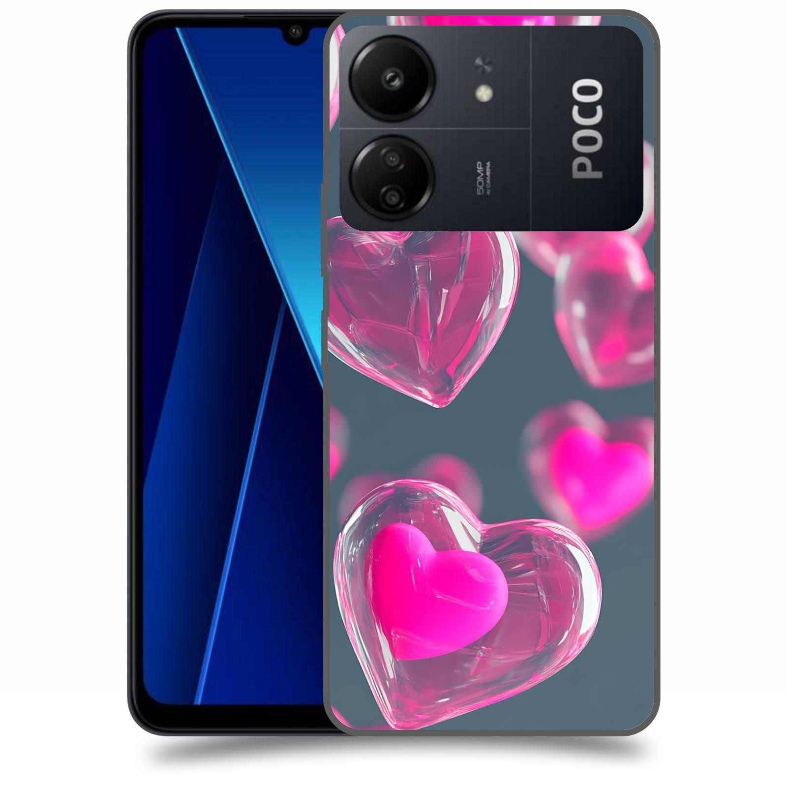ACOVER Kryt na mobil Poco C65 - Láska a Jemnost