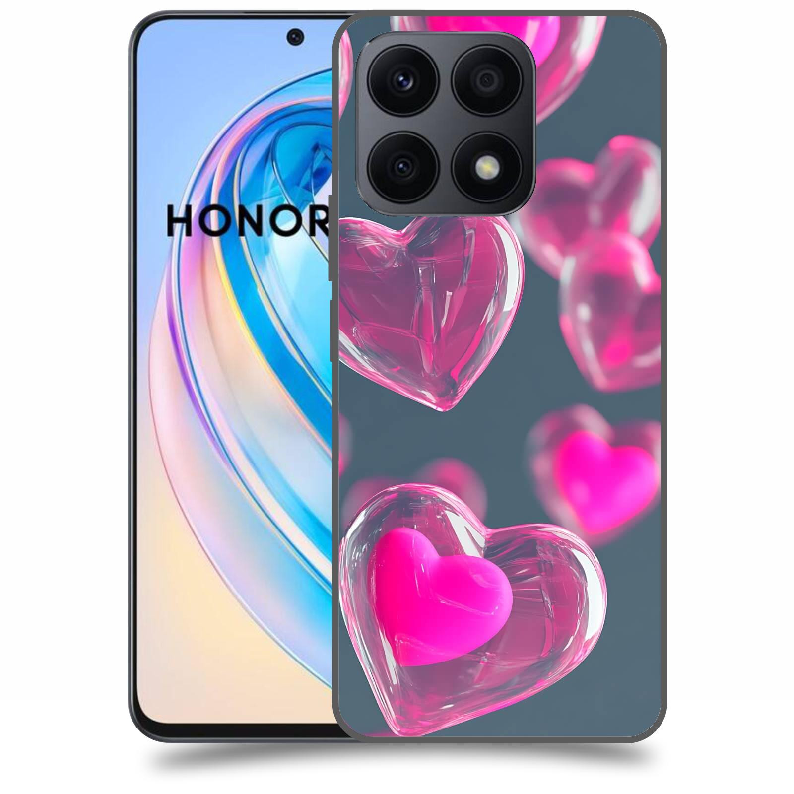 ACOVER Kryt na mobil Honor X8a - Láska a Jemnost