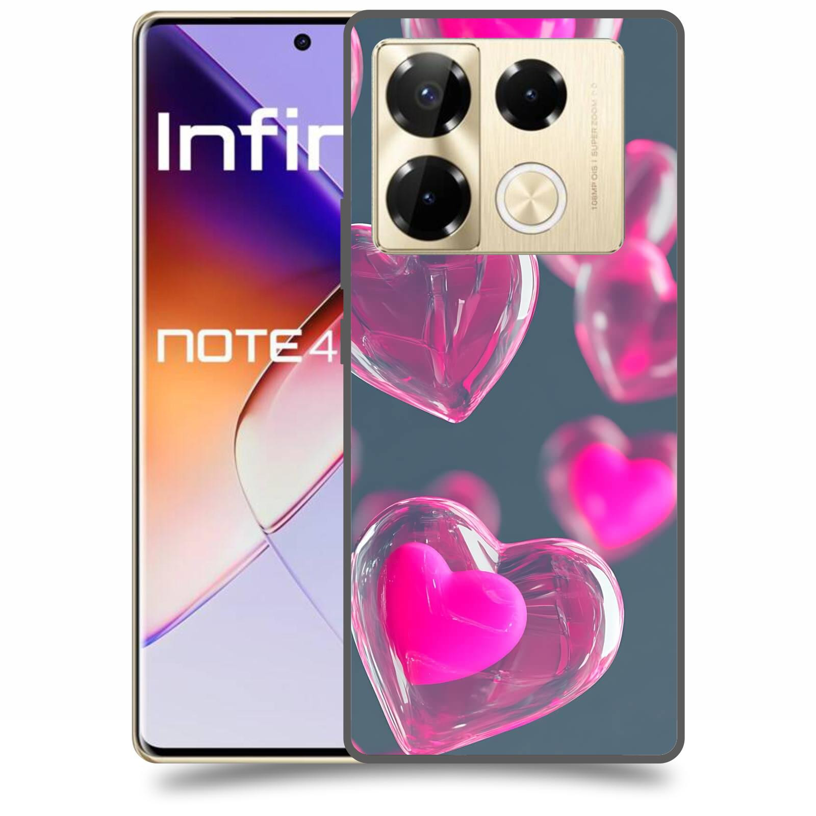 ACOVER Kryt na mobil Infinix Note 40 PRO - Láska a Jemnost