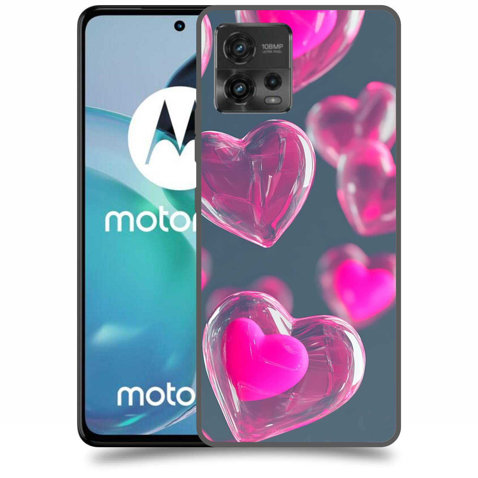 ACOVER Kryt na mobil Motorola Moto G72 - Láska a Jemnost