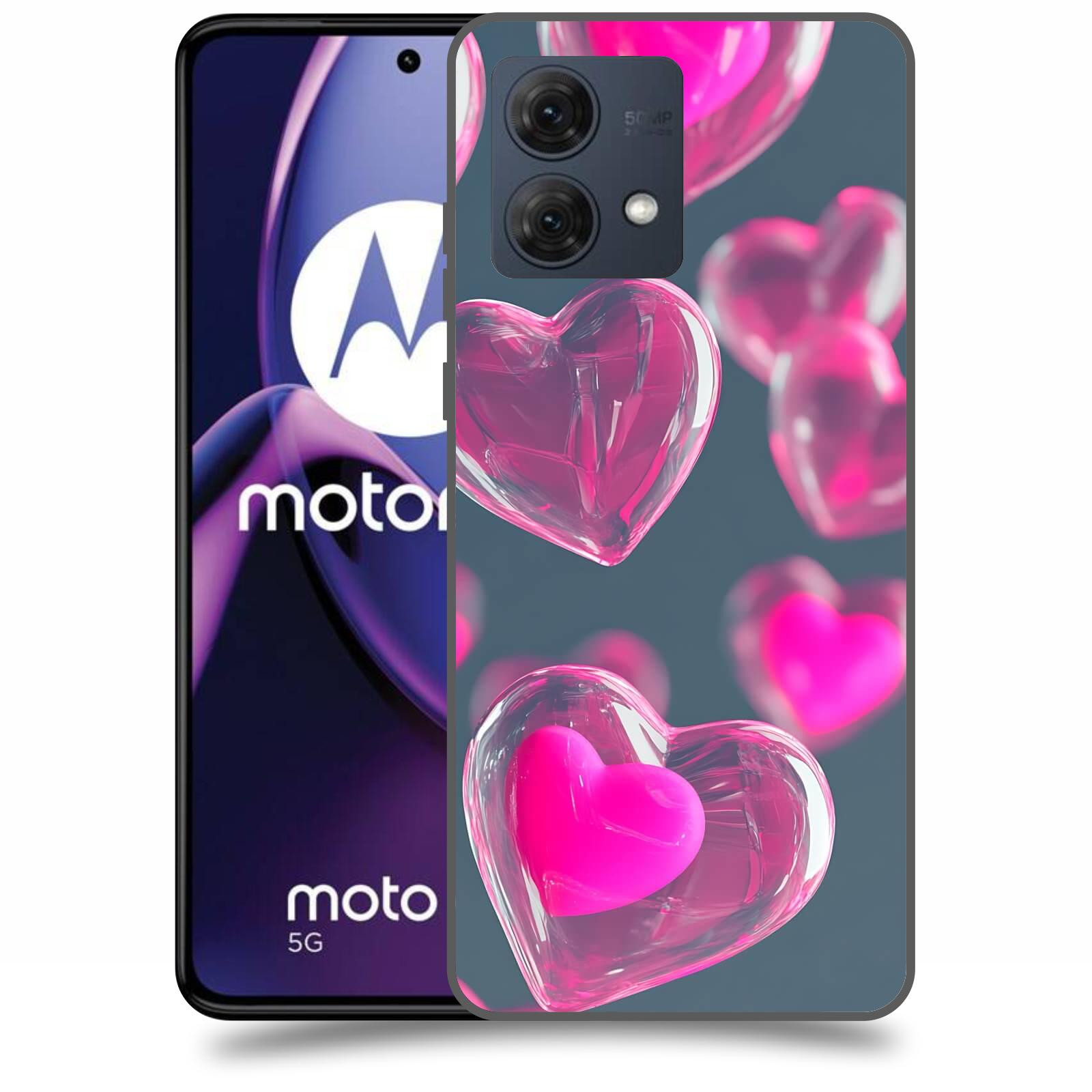ACOVER Kryt na mobil Motorola Moto G84 5G - Láska a Jemnost