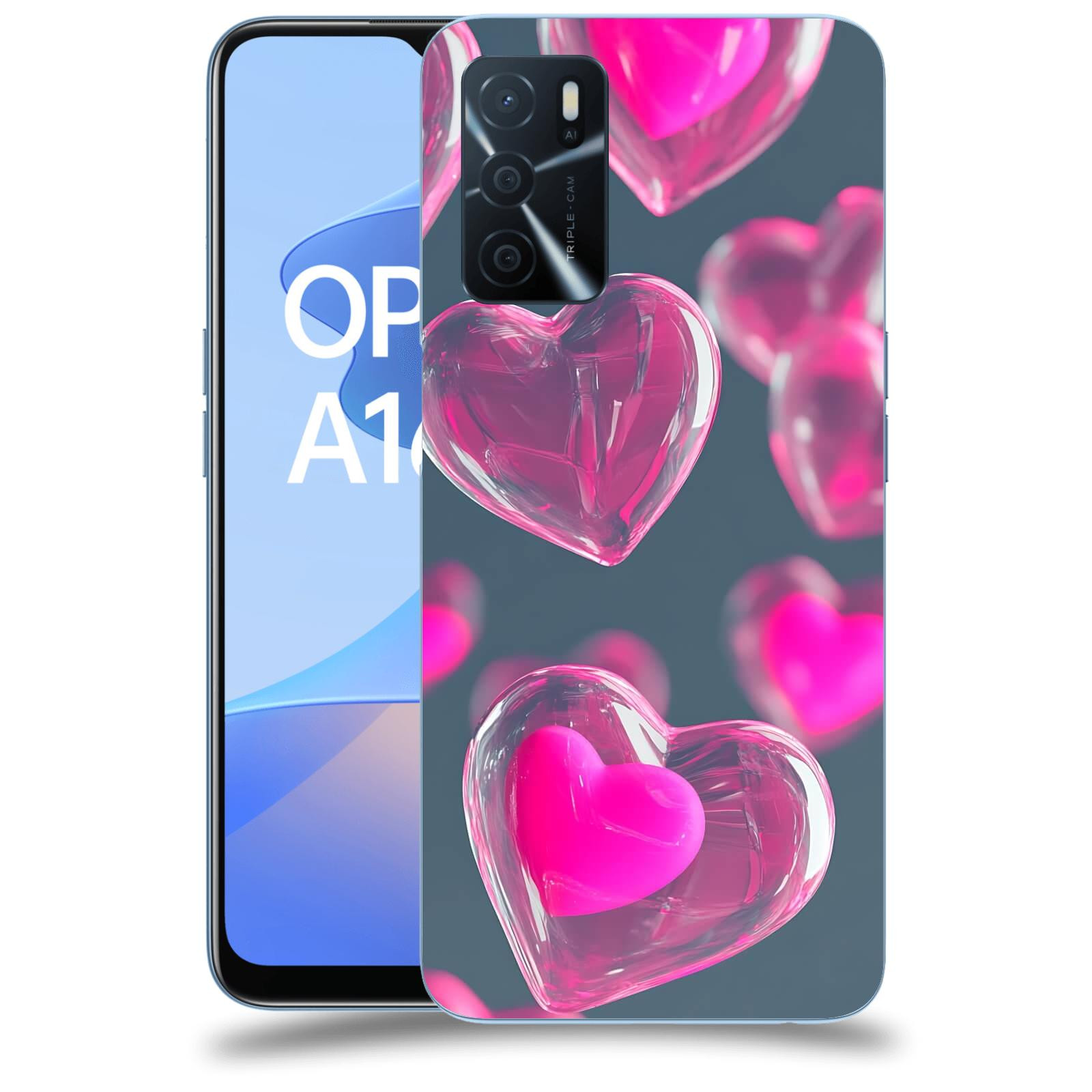 ACOVER Kryt na mobil OPPO A16s - Láska a Jemnost