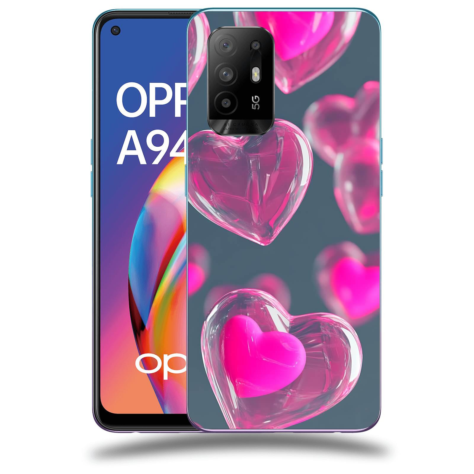 ACOVER Kryt na mobil OPPO A94 5G - Láska a Jemnost