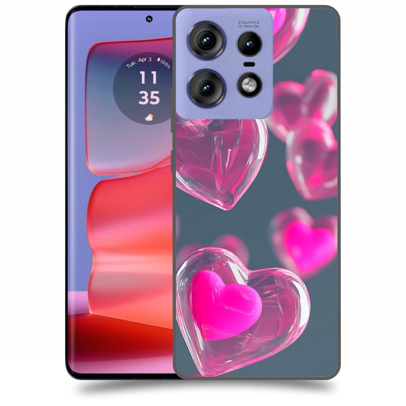 ACOVER Kryt na mobil Motorola Edge 50 Pro - Láska a Jemnost