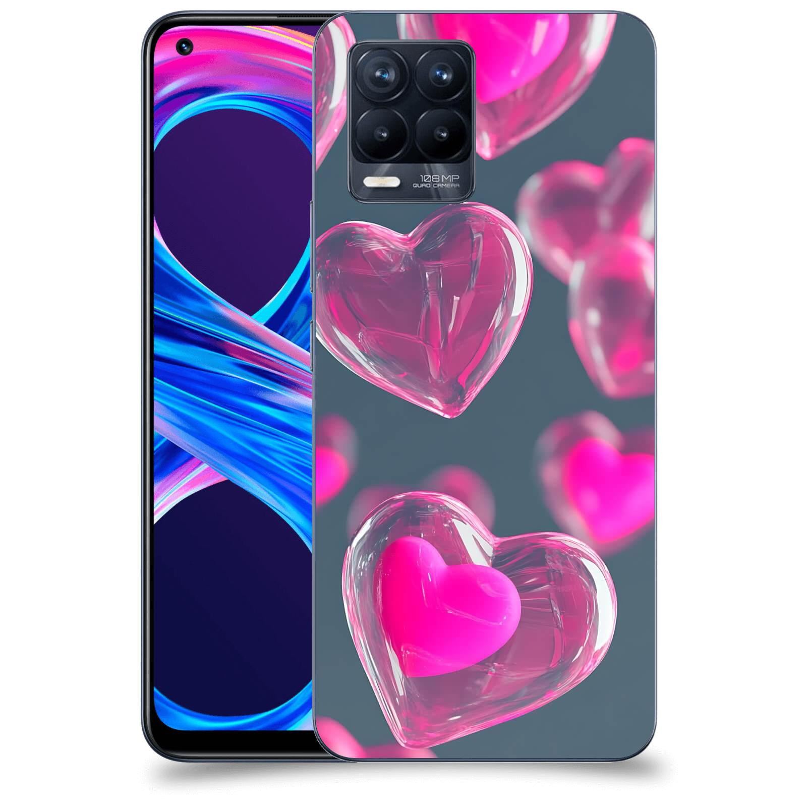 ACOVER Kryt na mobil Realme 8 Pro - Láska a Jemnost