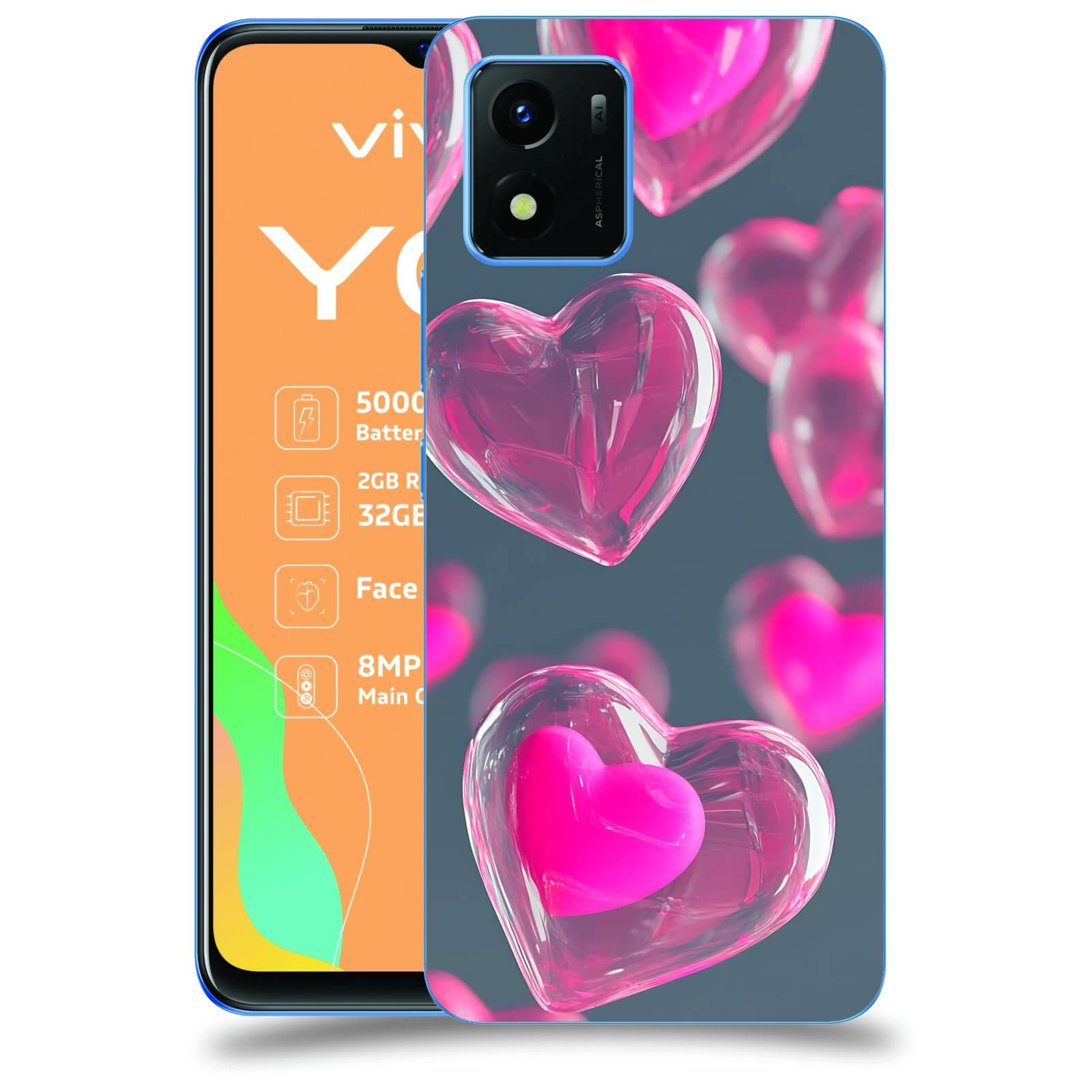 ACOVER Kryt na mobil Vivo Y01 - Láska a Jemnost