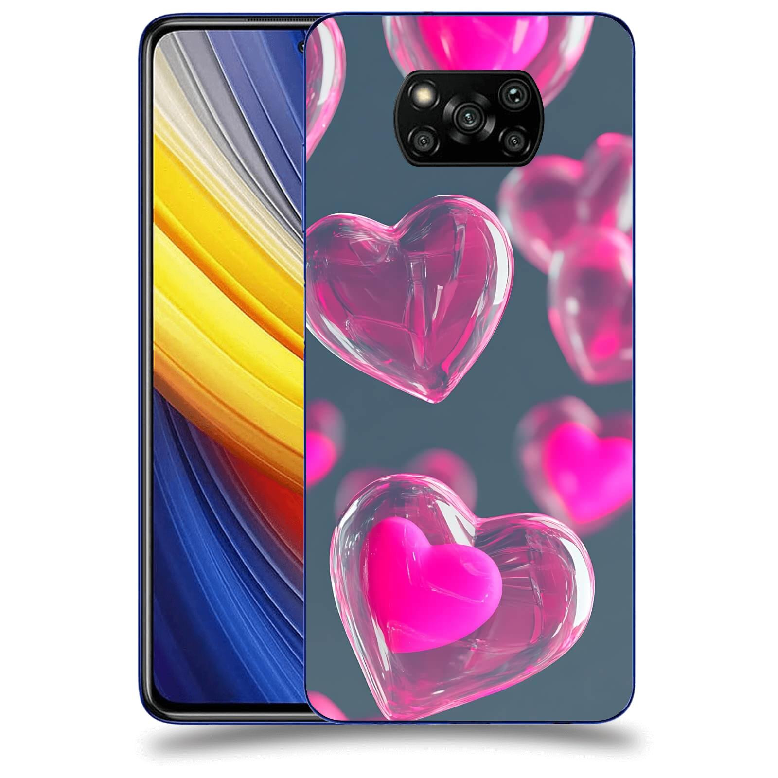 ACOVER Kryt na mobil Xiaomi Poco X3 Pro - Láska a Jemnost