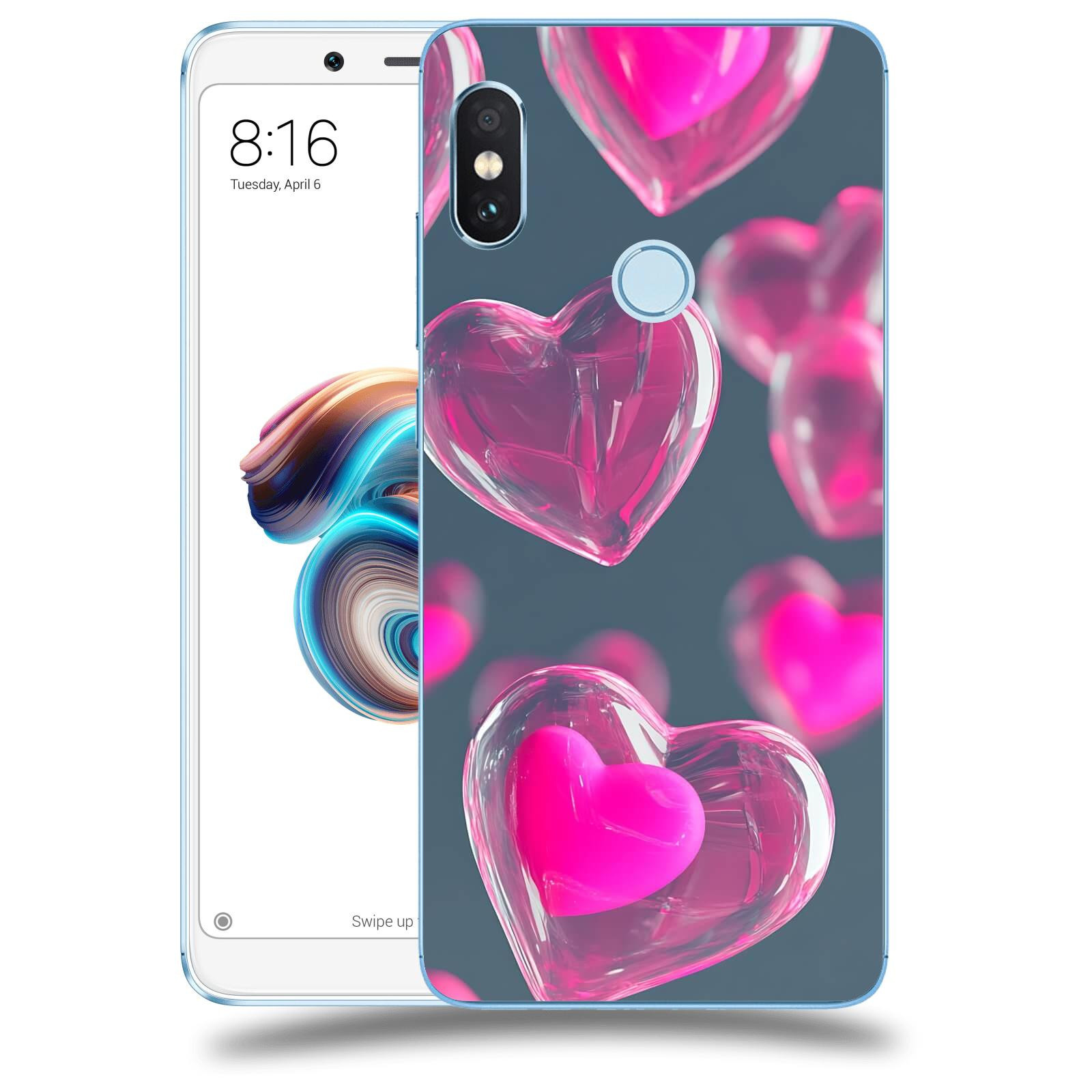 ACOVER Kryt na mobil Xiaomi Redmi Note 5 Global - Láska a Jemnost