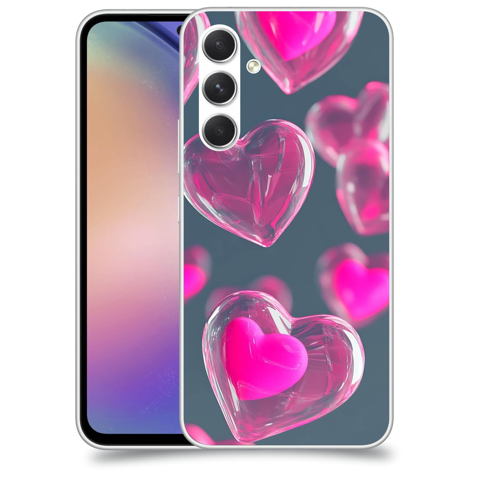 ACOVER Kryt na mobil Samsung Galaxy M54 5G - Láska a Jemnost