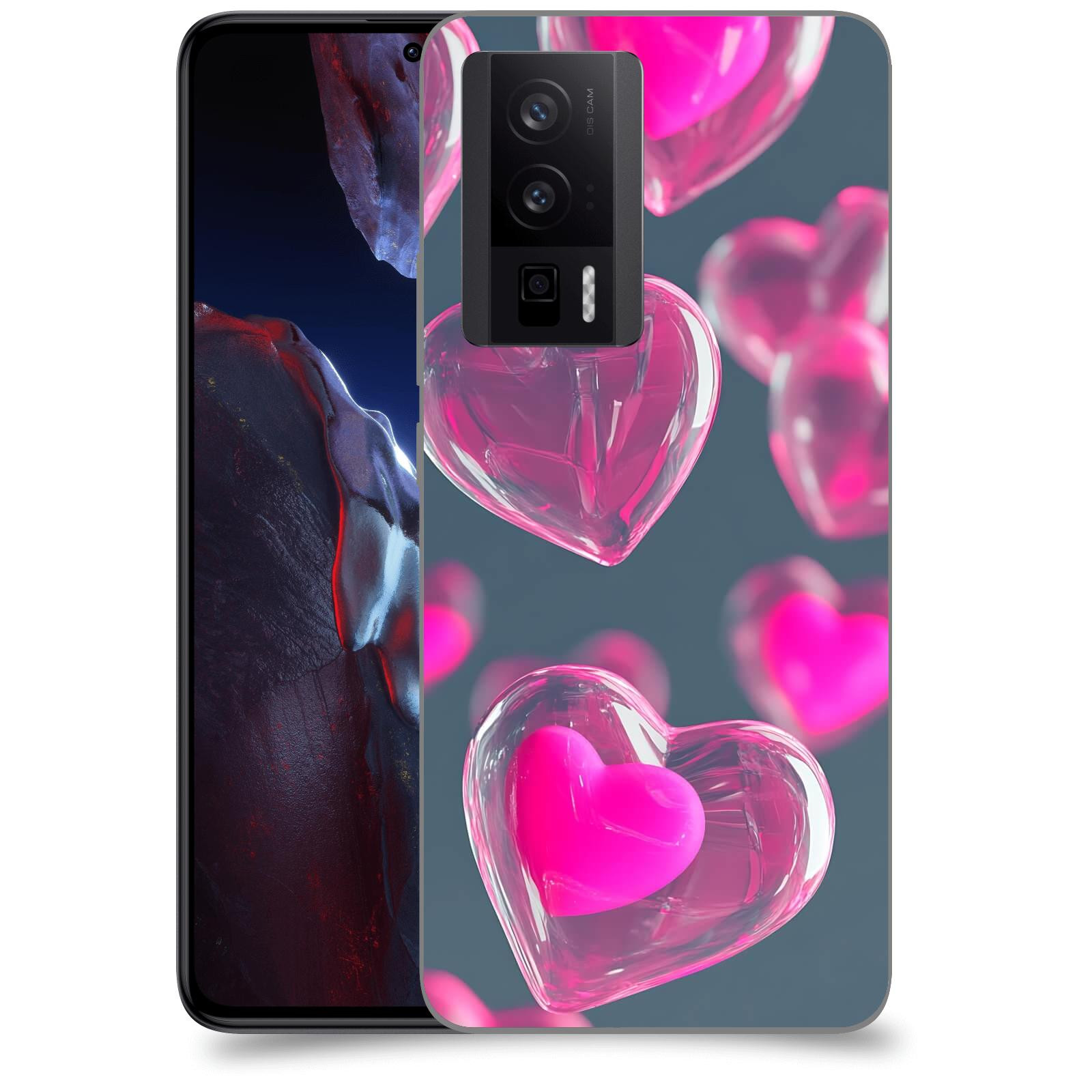 ACOVER Kryt na mobil Xiaomi Poco F5 Pro 5G - Láska a Jemnost