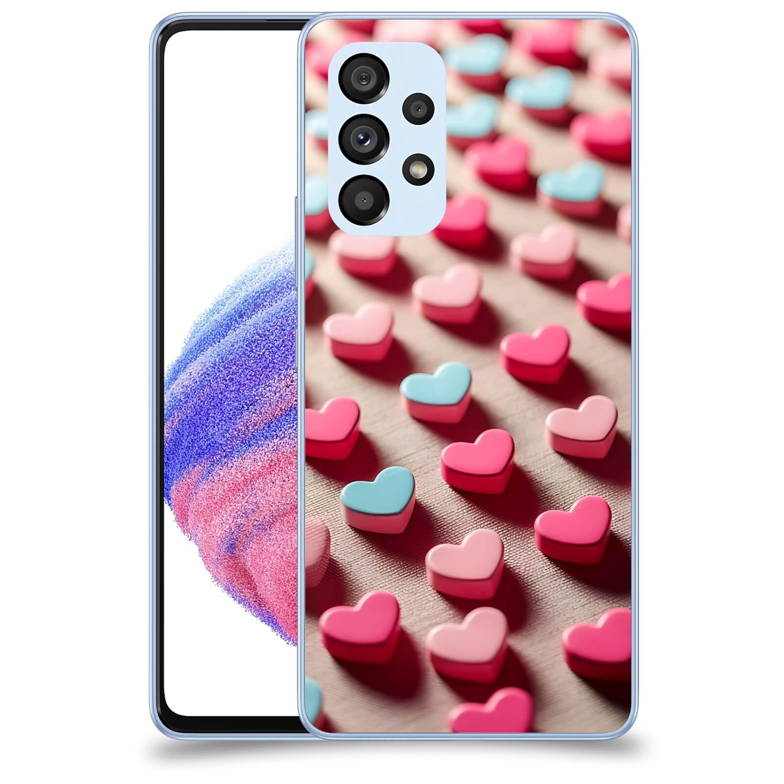 ACOVER Kryt na mobil Samsung Galaxy A32 5G A326B - Láska a Nekonečnost