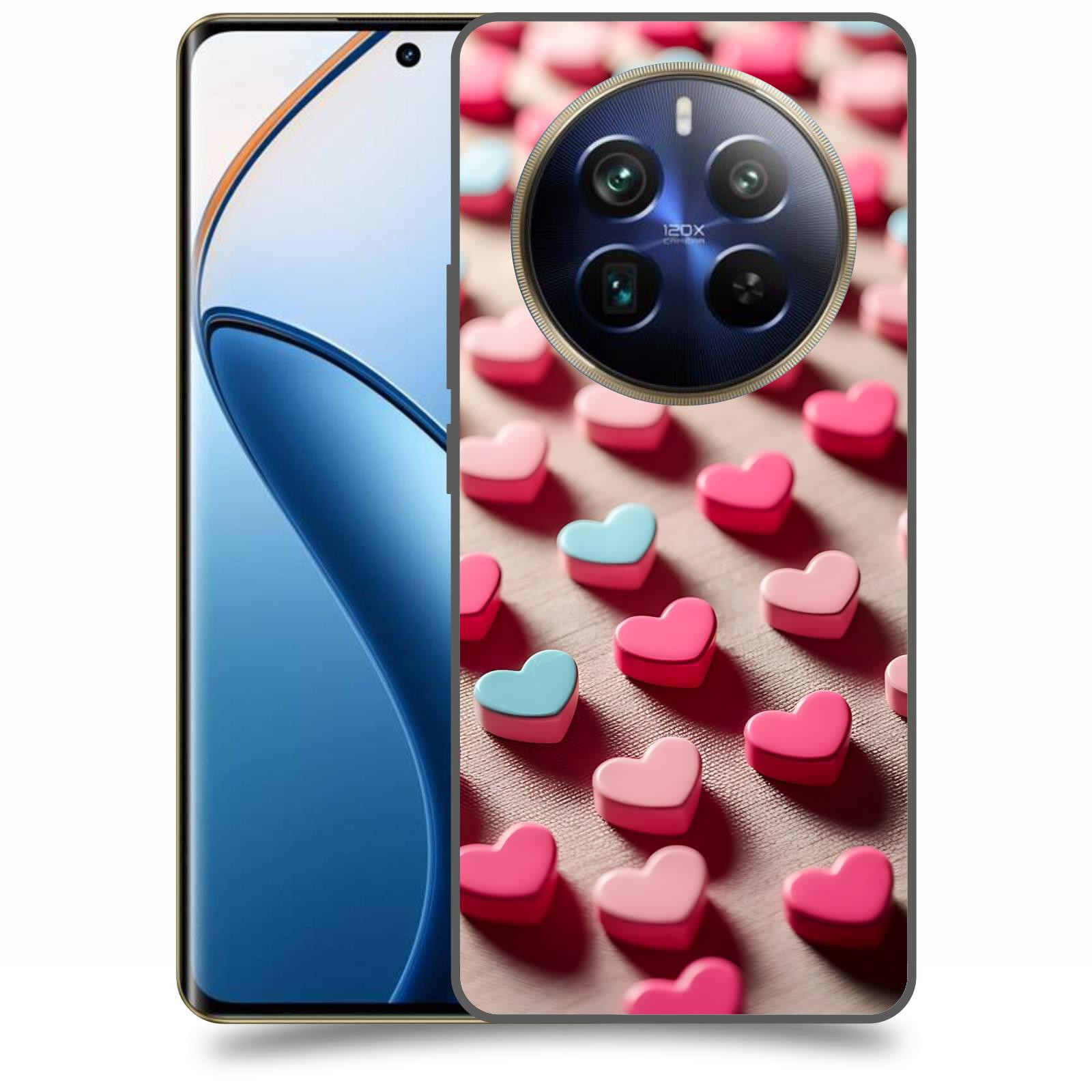 ACOVER Kryt na mobil Realme 12 pro+ 5g - Láska a Nekonečnost