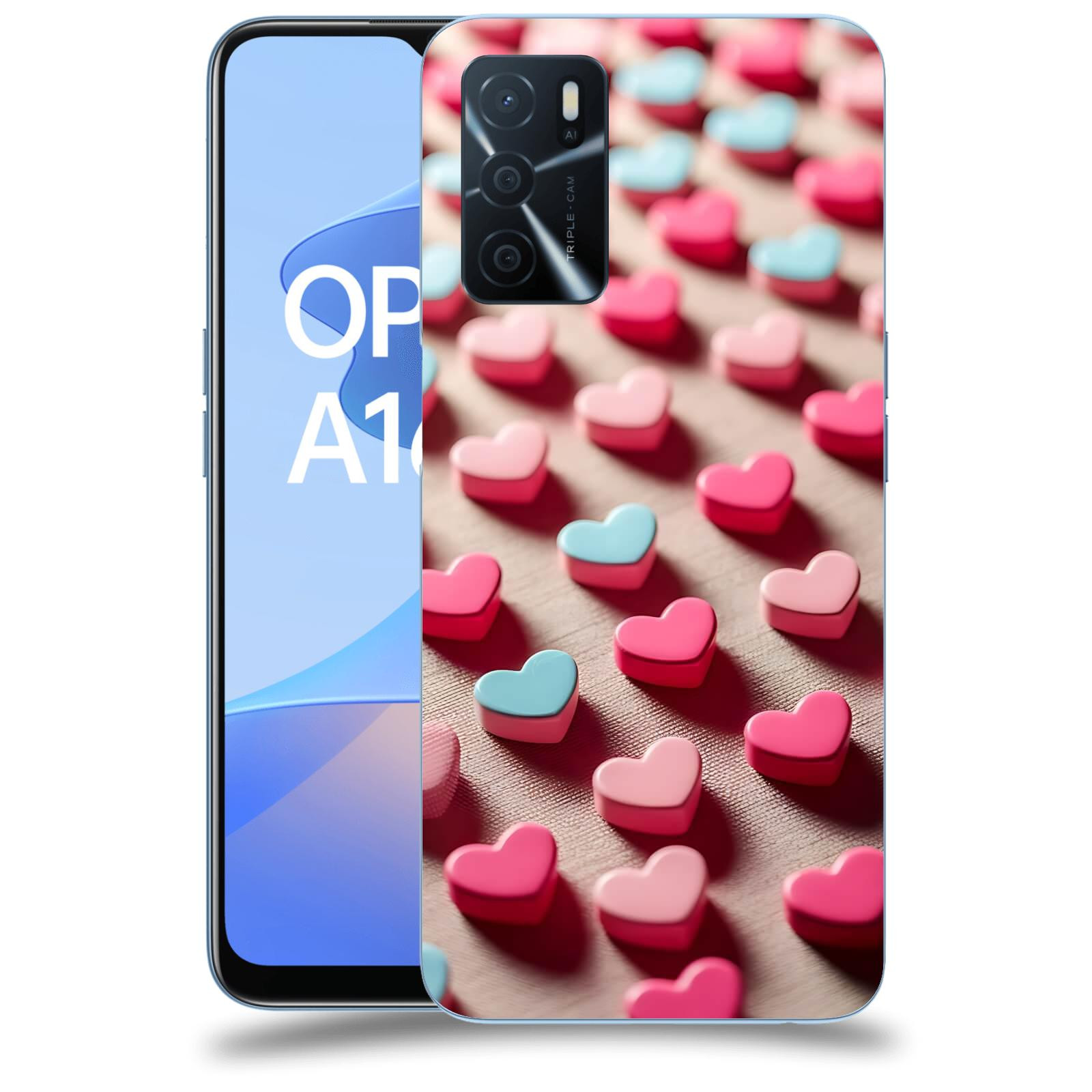 ACOVER Kryt na mobil OPPO A16s - Láska a Nekonečnost