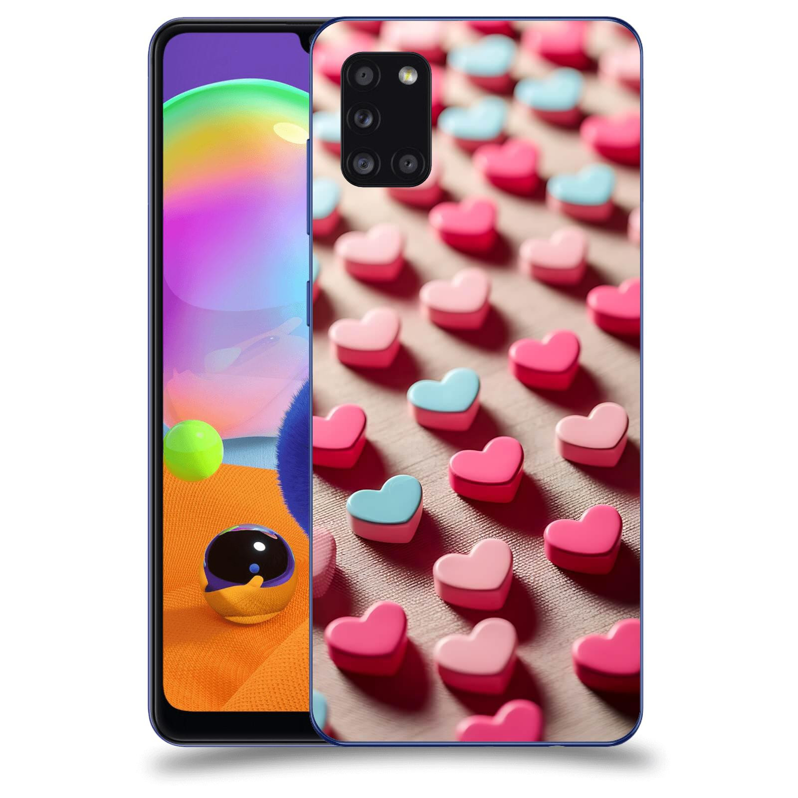 ACOVER Kryt na mobil Samsung Galaxy A31 A315F - Láska a Nekonečnost