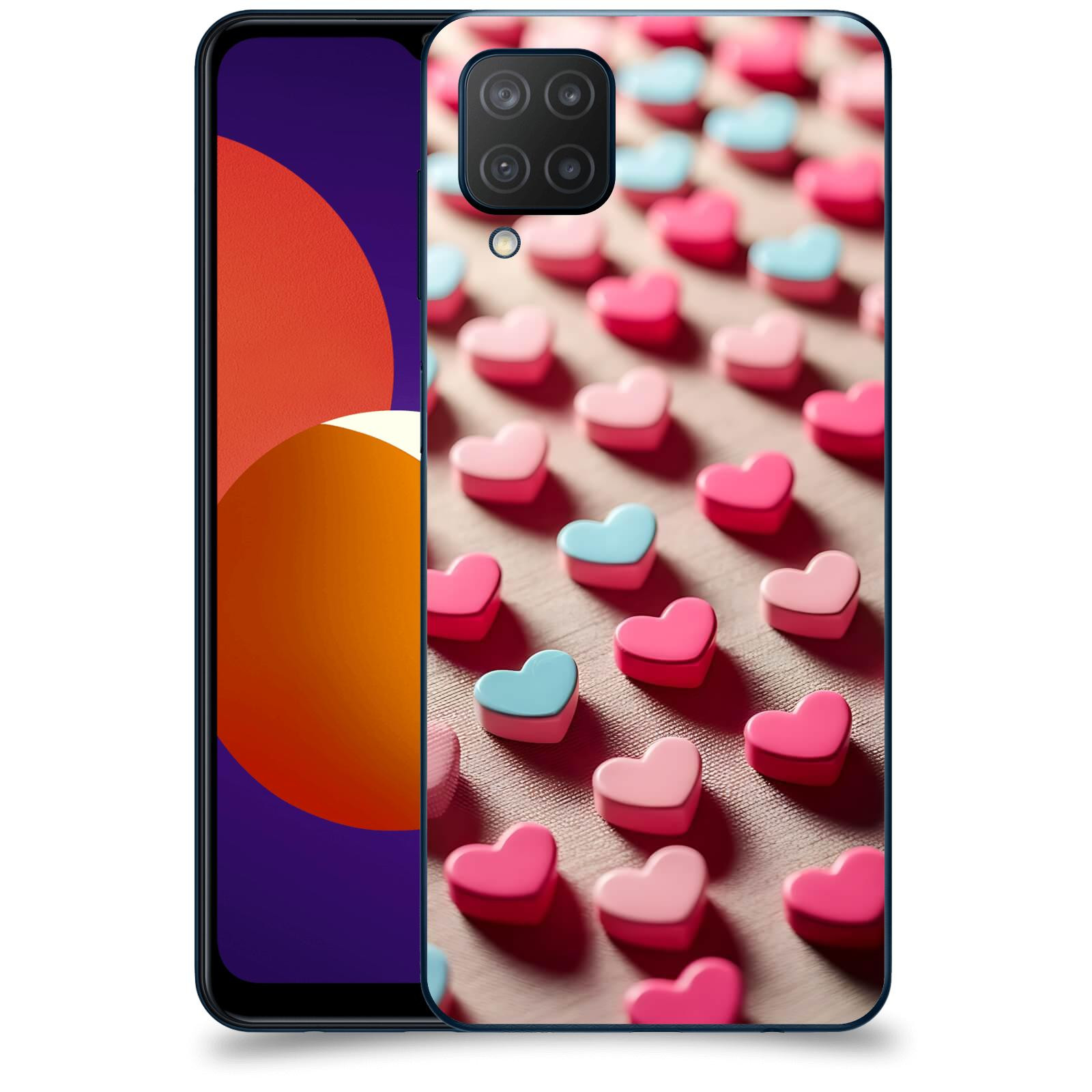 ACOVER Kryt na mobil Samsung Galaxy M12 M127F - Láska a Nekonečnost