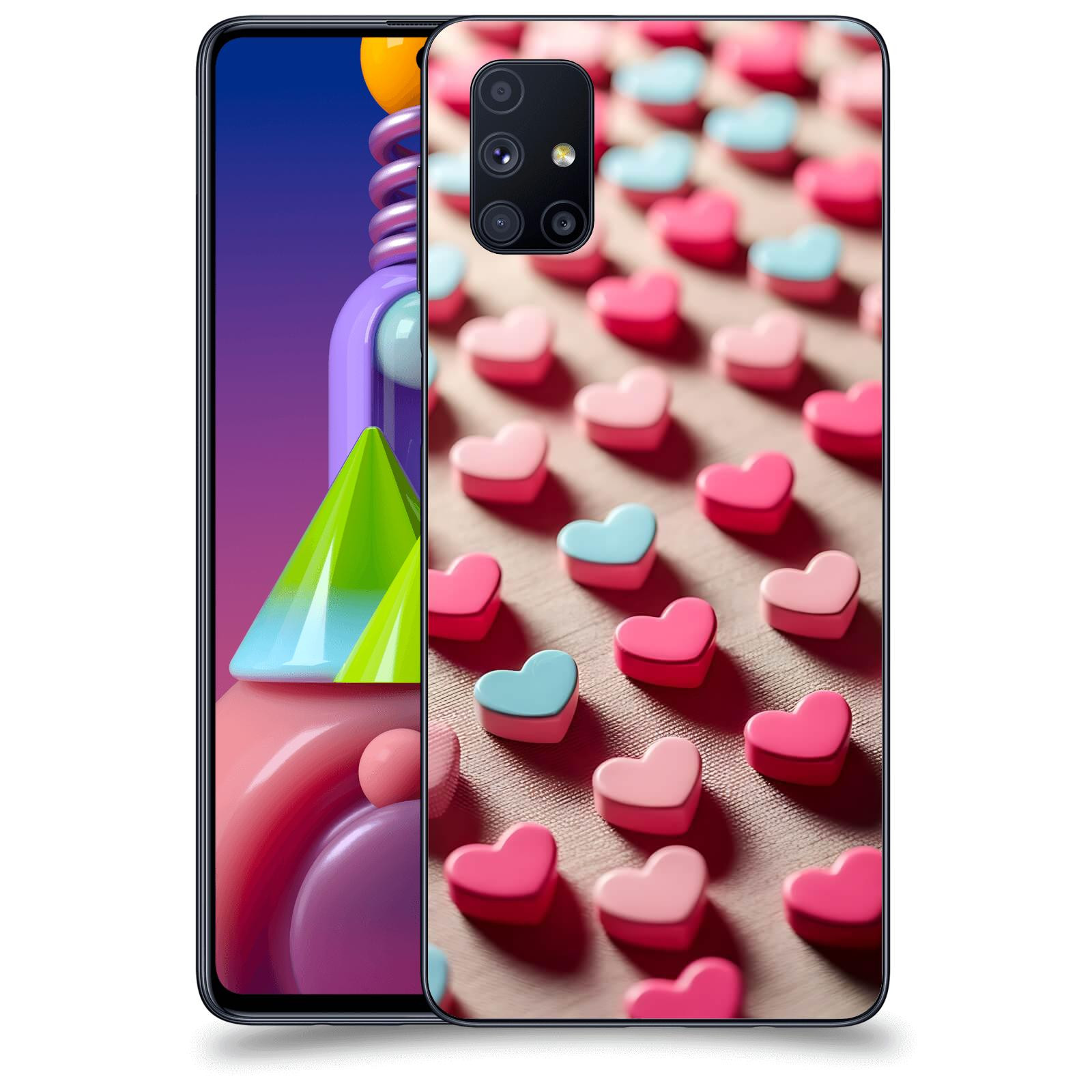 ACOVER Kryt na mobil Samsung Galaxy M51 M515F - Láska a Nekonečnost