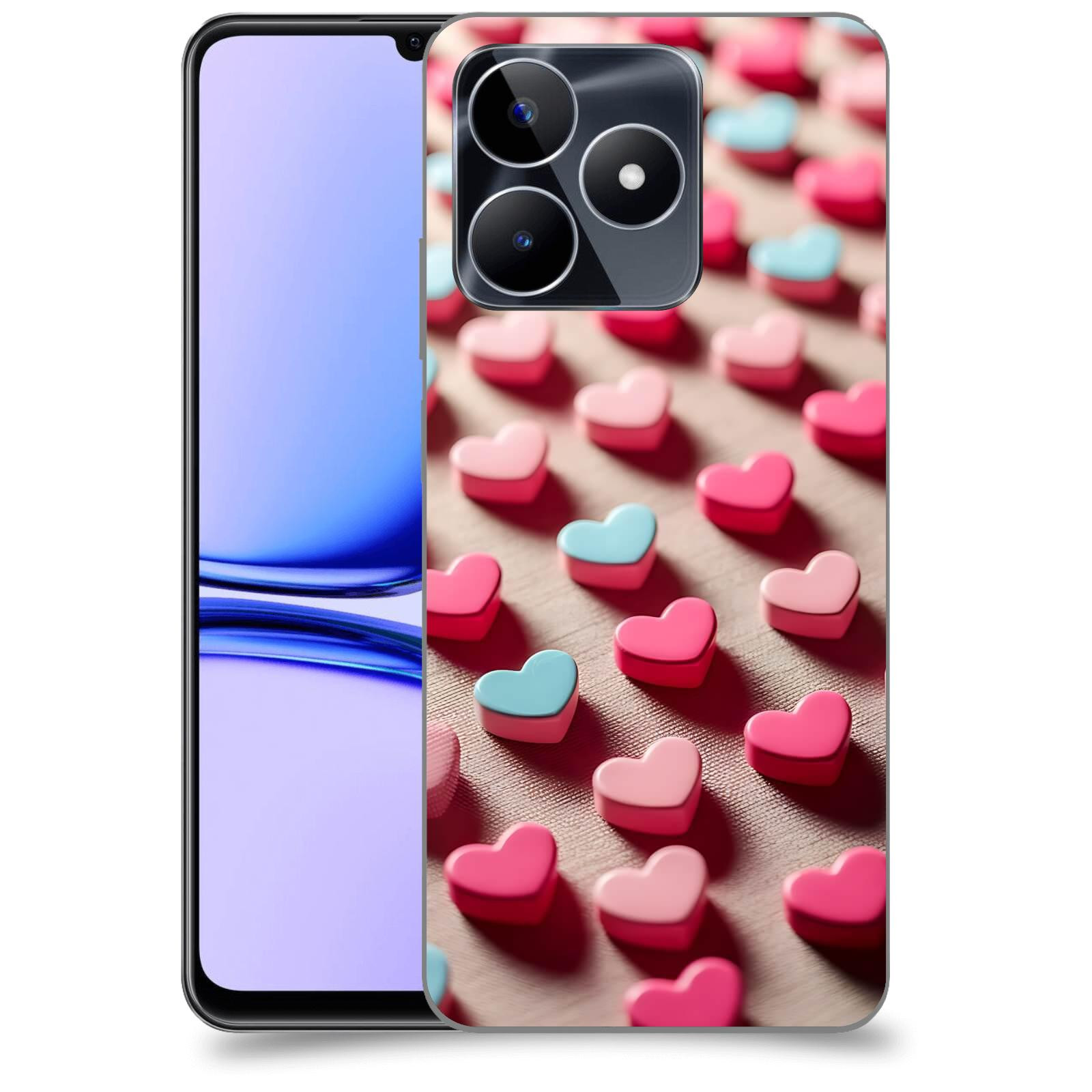 ACOVER Kryt na mobil Realme C53 - Láska a Nekonečnost