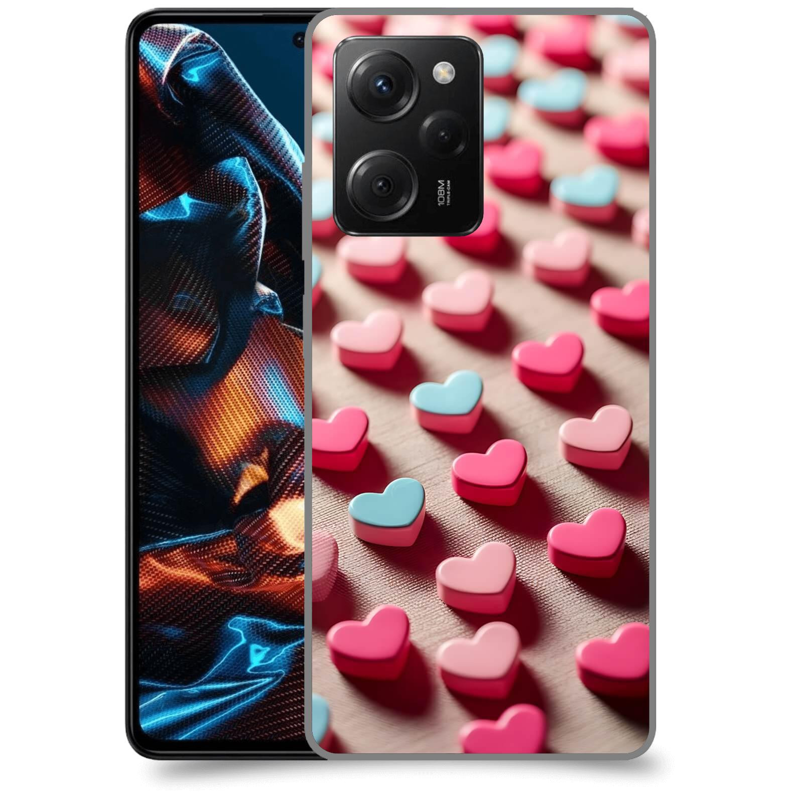 ACOVER Kryt na mobil Xiaomi Poco X5 Pro - Láska a Nekonečnost