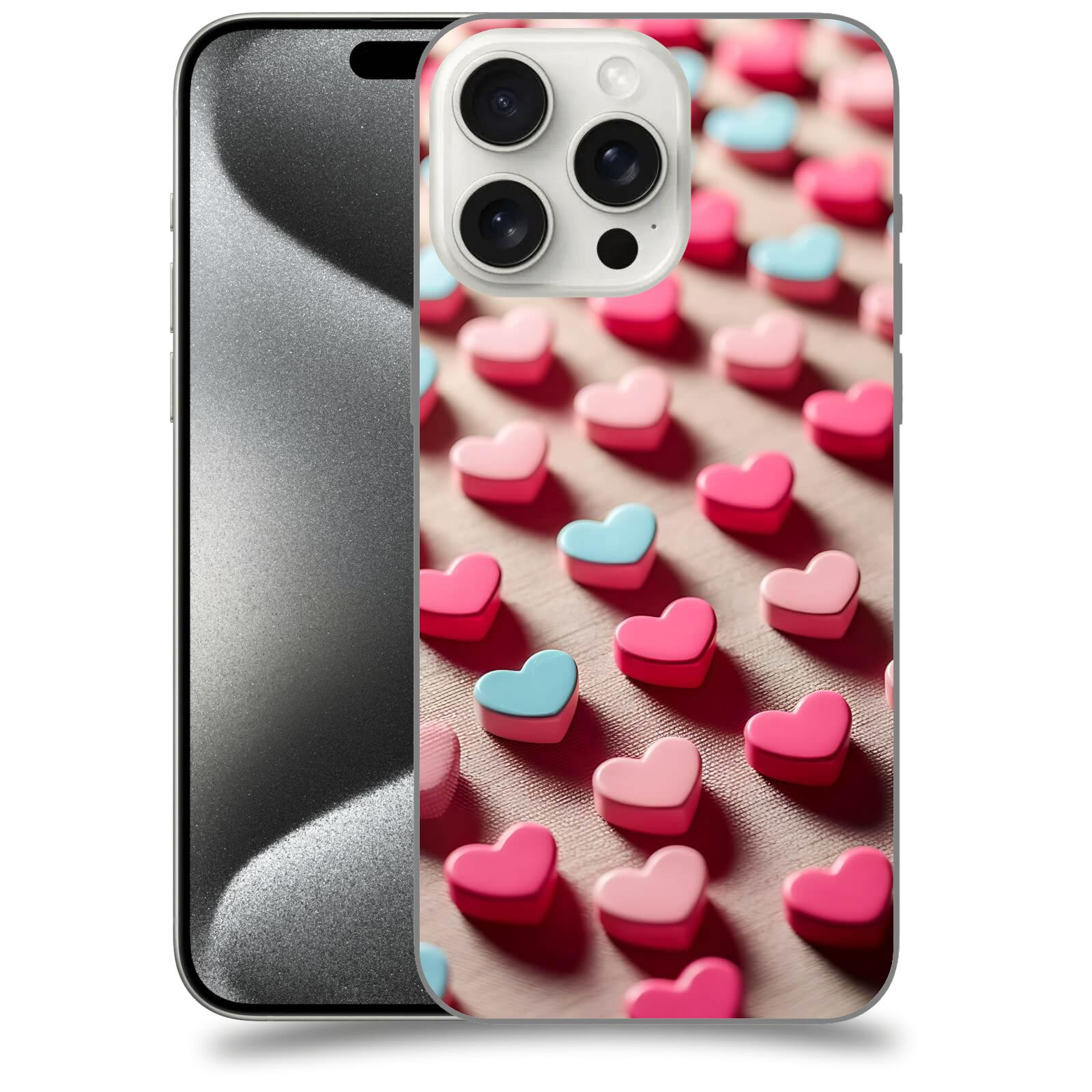 ACOVER Kryt na mobil Apple iPhone 15 pro max - Láska a Nekonečnost