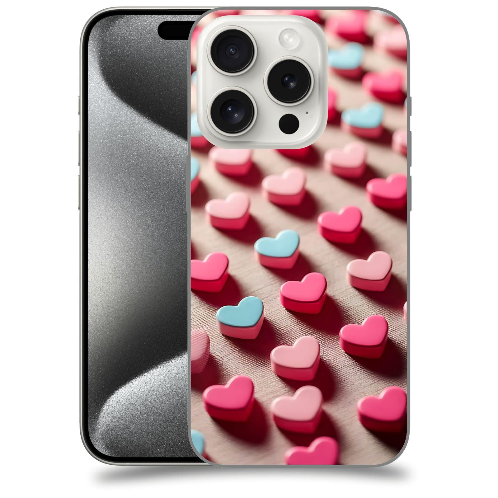 ACOVER Kryt na mobil Apple iPhone 15 pro - Láska a Nekonečnost