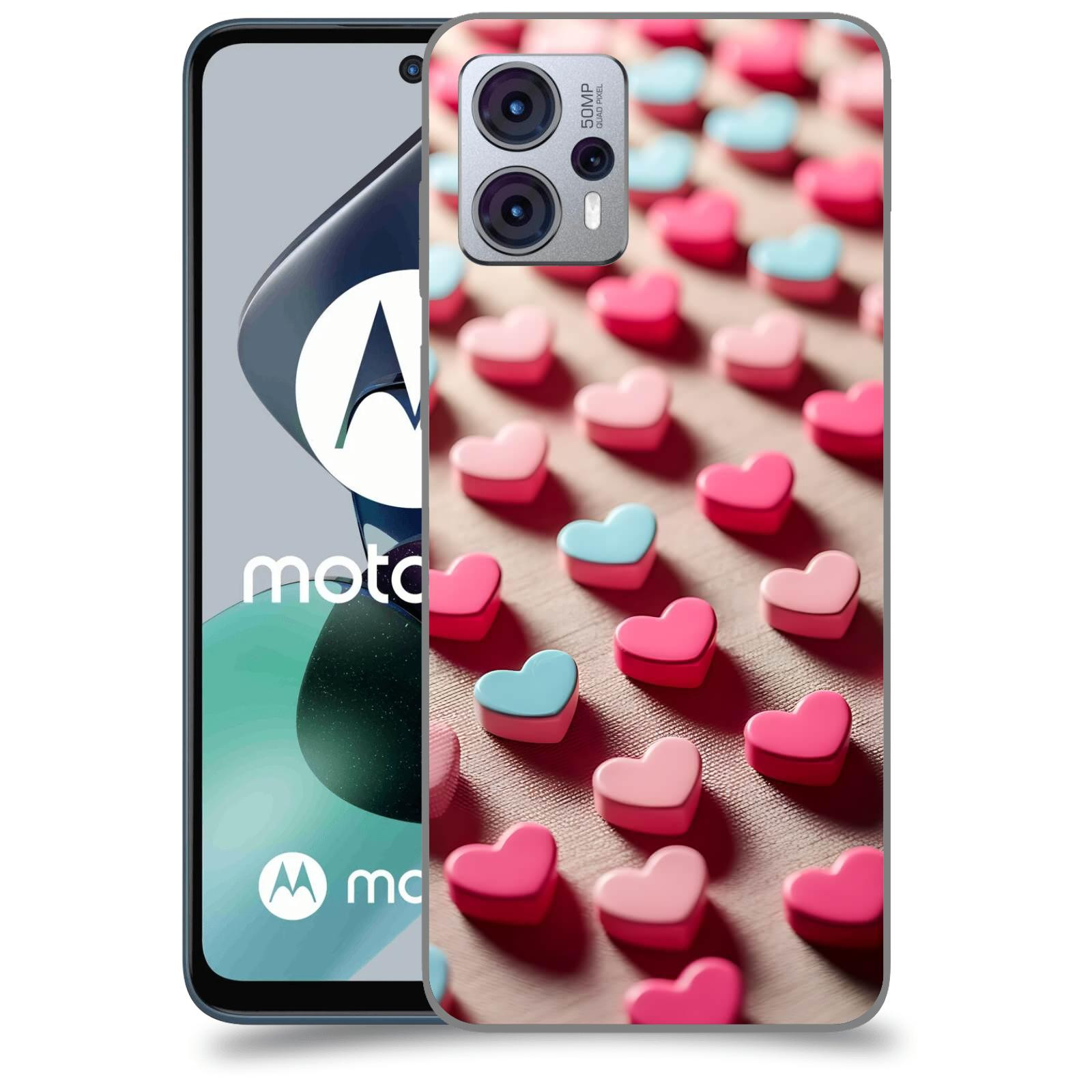 ACOVER Kryt na mobil Motorola Moto G23 - Láska a Nekonečnost