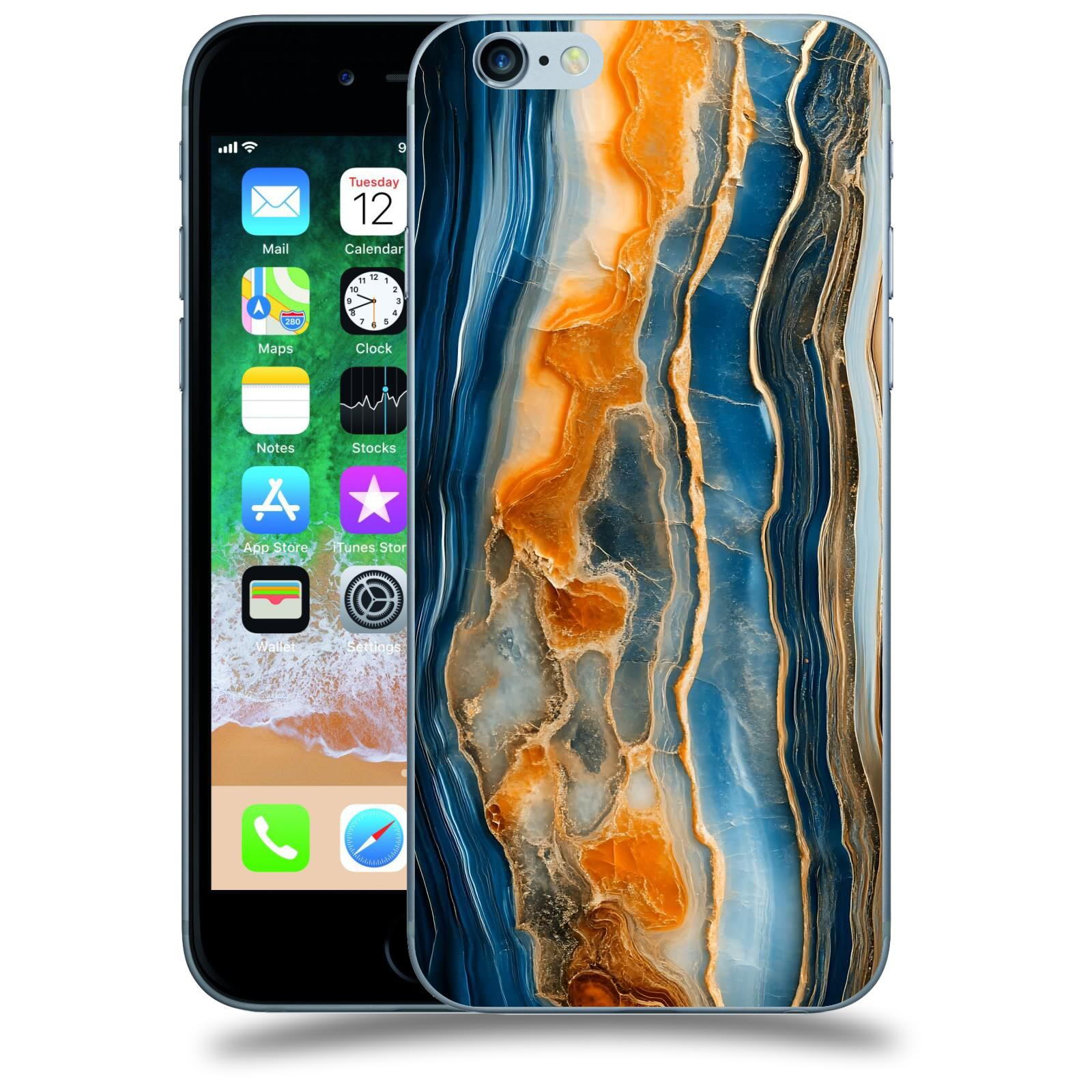 ACOVER Kryt na mobil Apple iPhone 6/6S - Minerál a Energie