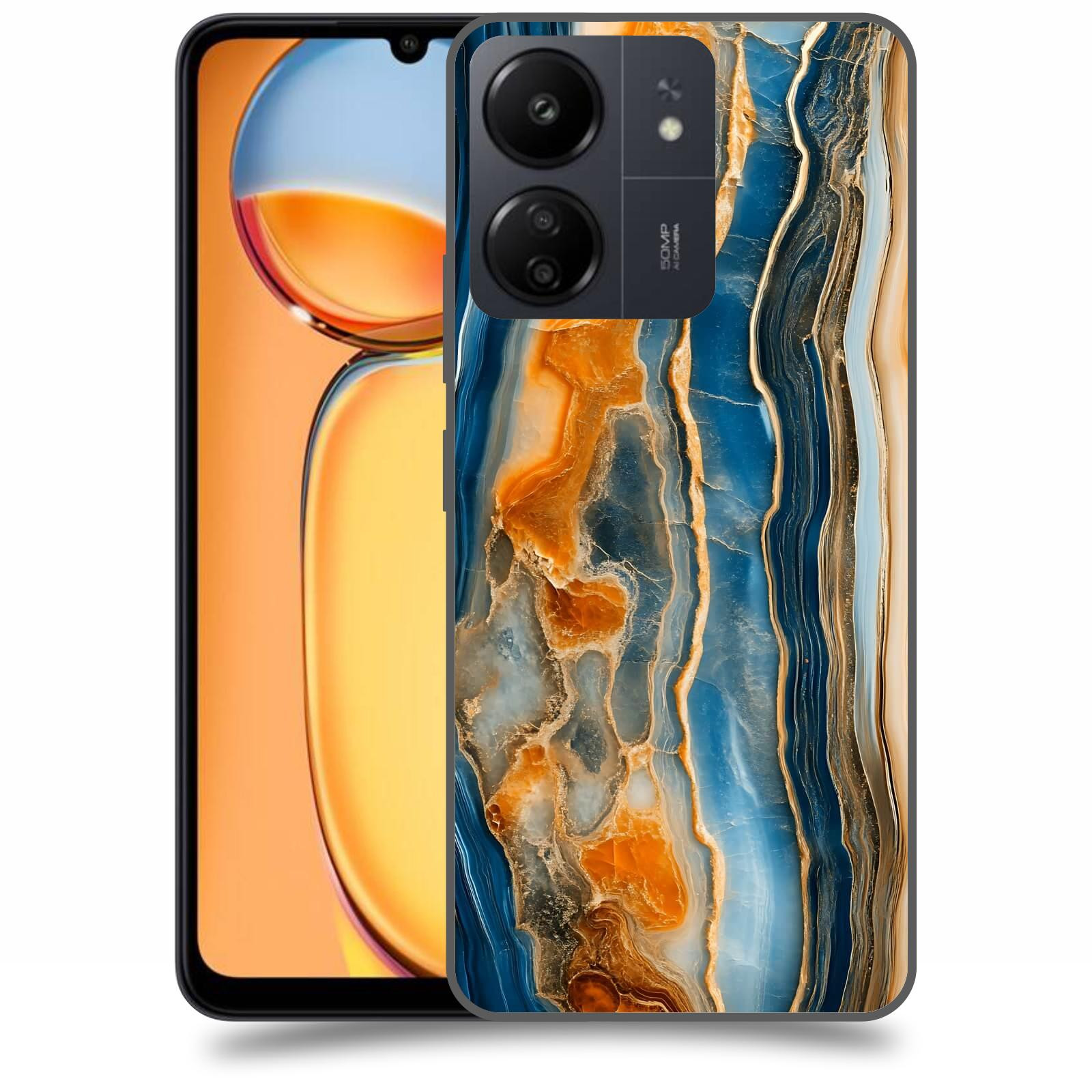ACOVER Kryt na mobil Xiaomi Redmi 13C 4G  Minerál a Energie