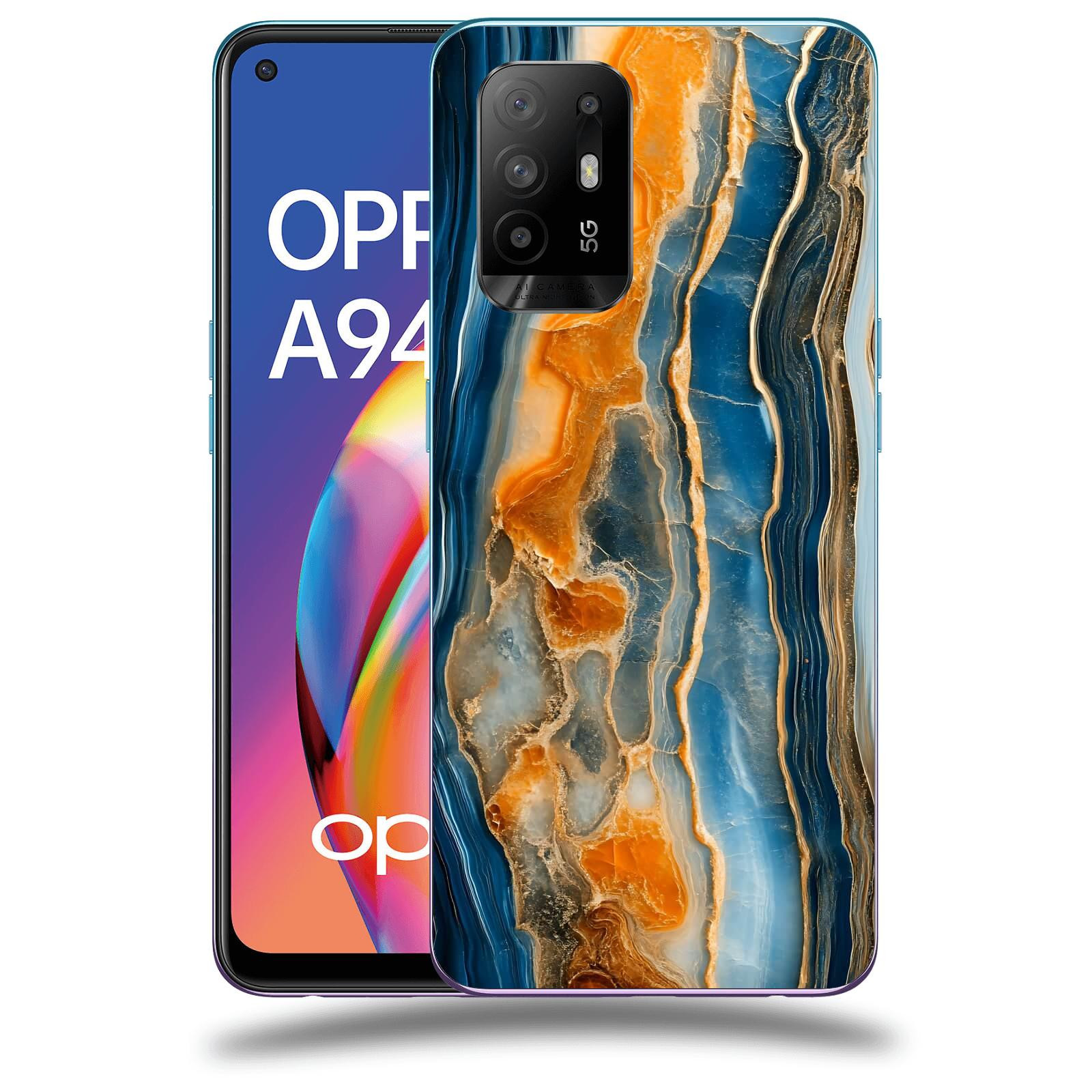 ACOVER Kryt na mobil OPPO A94 5G - Minerál a Energie
