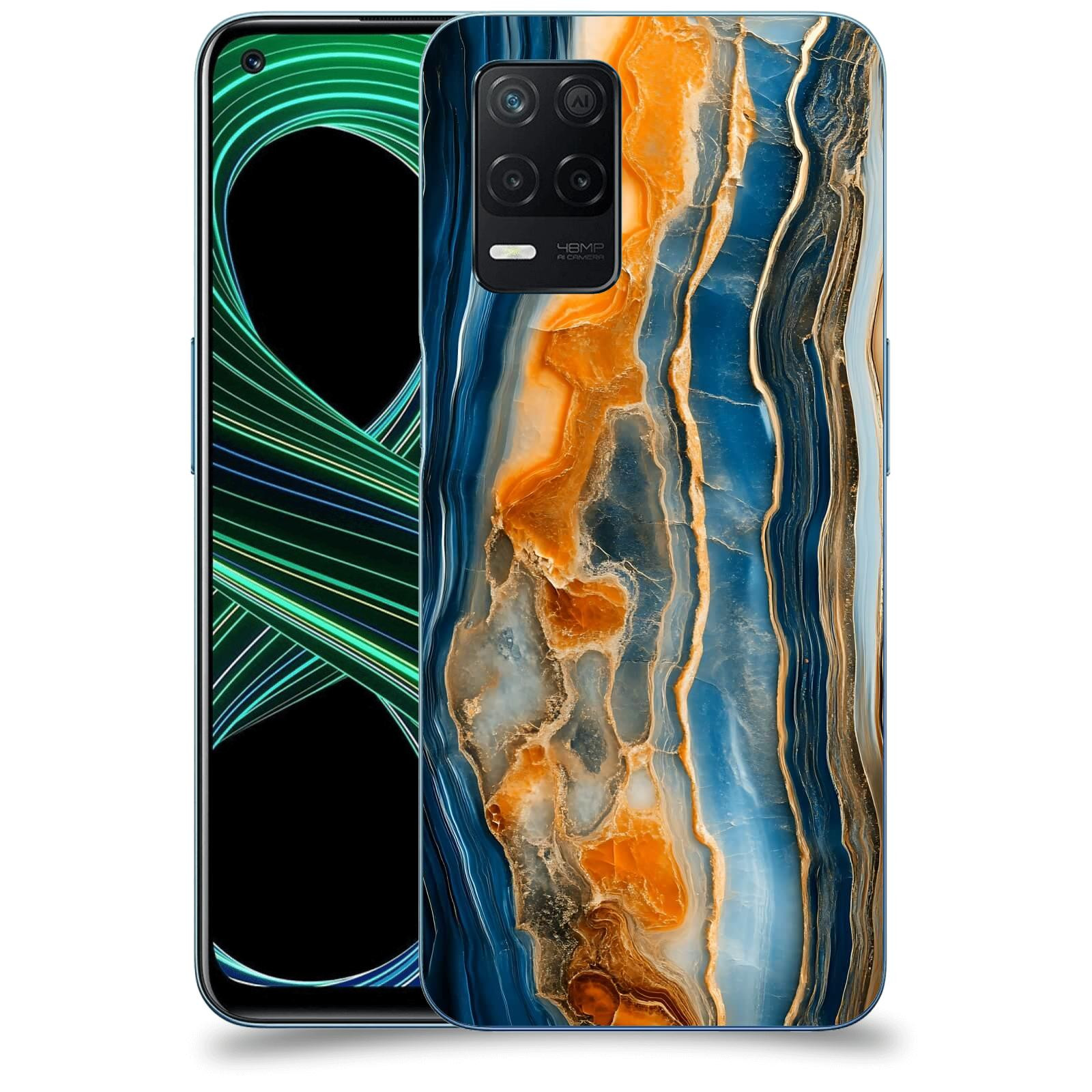 ACOVER Kryt na mobil Realme 8 5G - Minerál a Energie