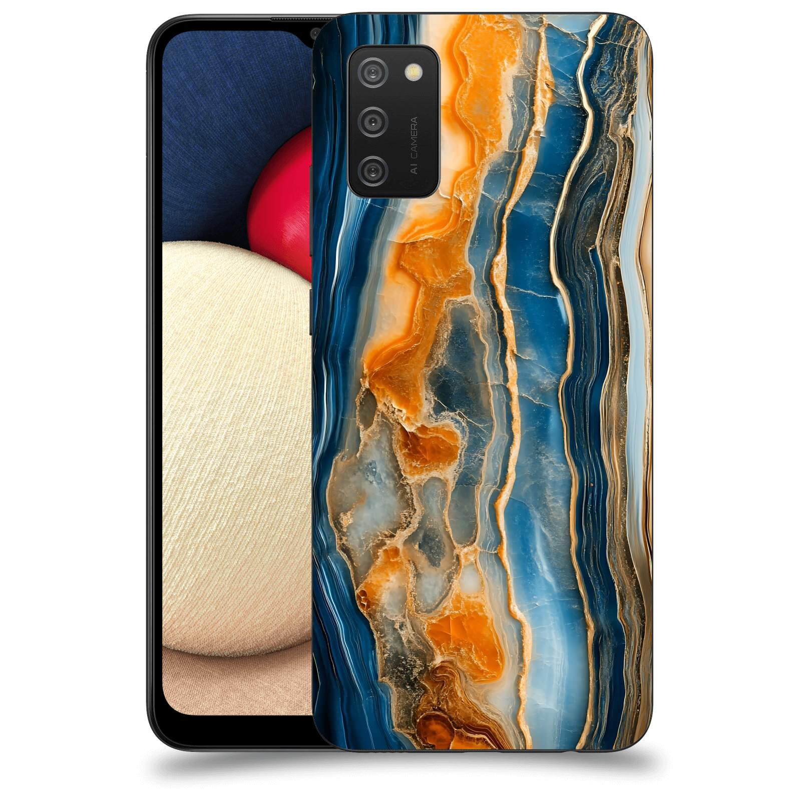 ACOVER Kryt na mobil Samsung Galaxy A02s A025G - Minerál a Energie