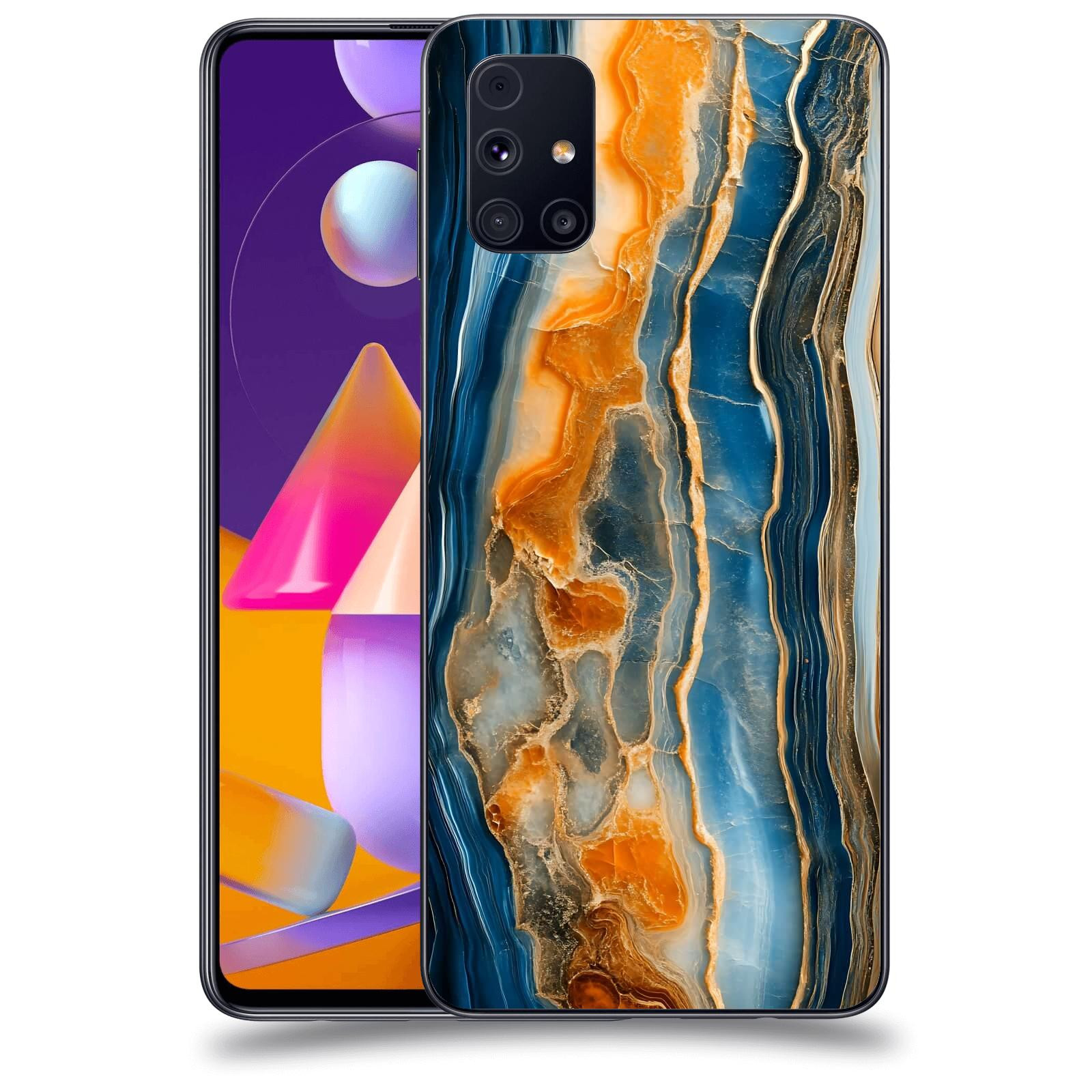 ACOVER Kryt na mobil Samsung Galaxy M31s - Minerál a Energie