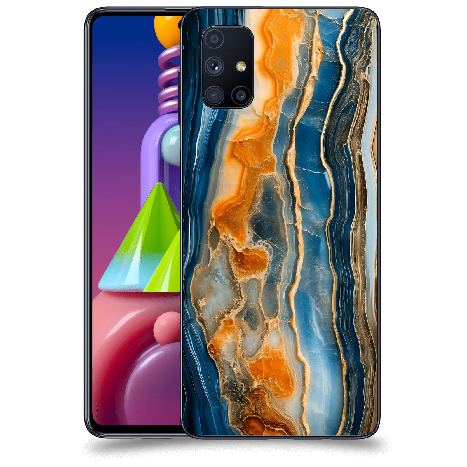 ACOVER Kryt na mobil Samsung Galaxy M51 M515F - Minerál a Energie