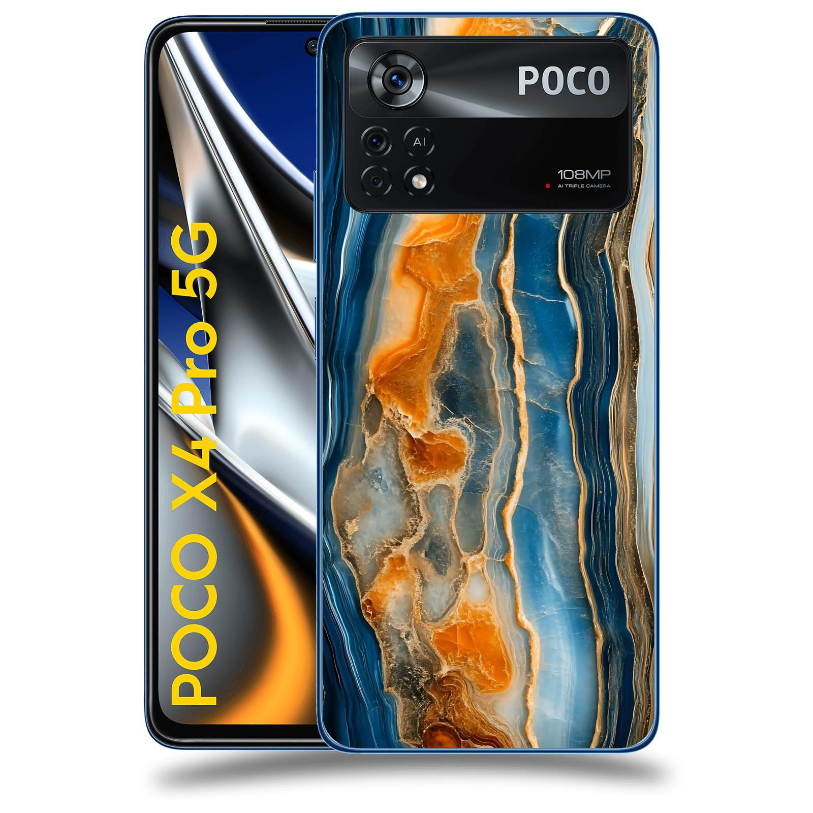 ACOVER Kryt na mobil Xiaomi Poco X4 Pro 5G - Minerál a Energie