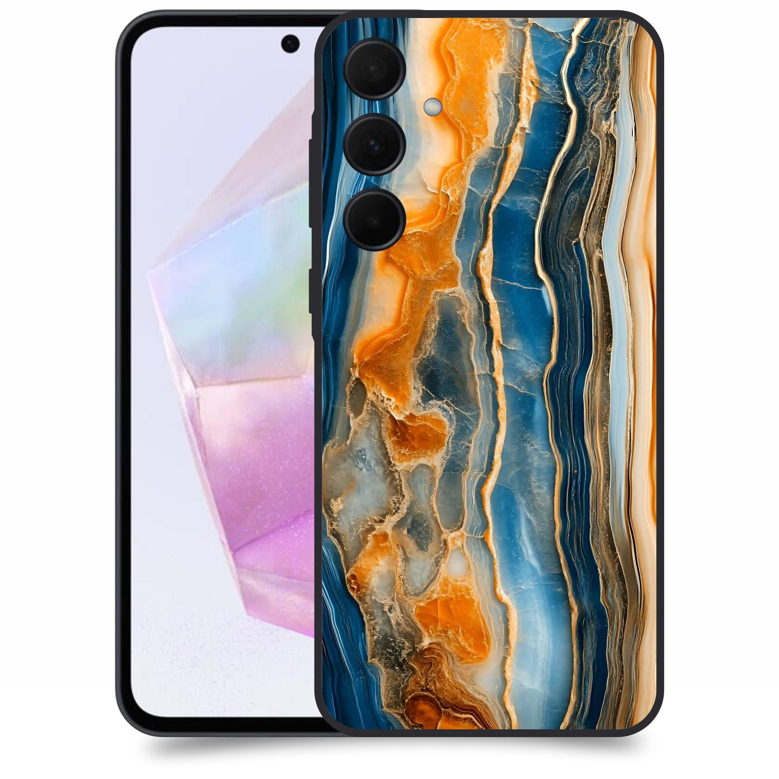 ACOVER Kryt na mobil Samsung Galaxy A35 5G - Minerál a Energie