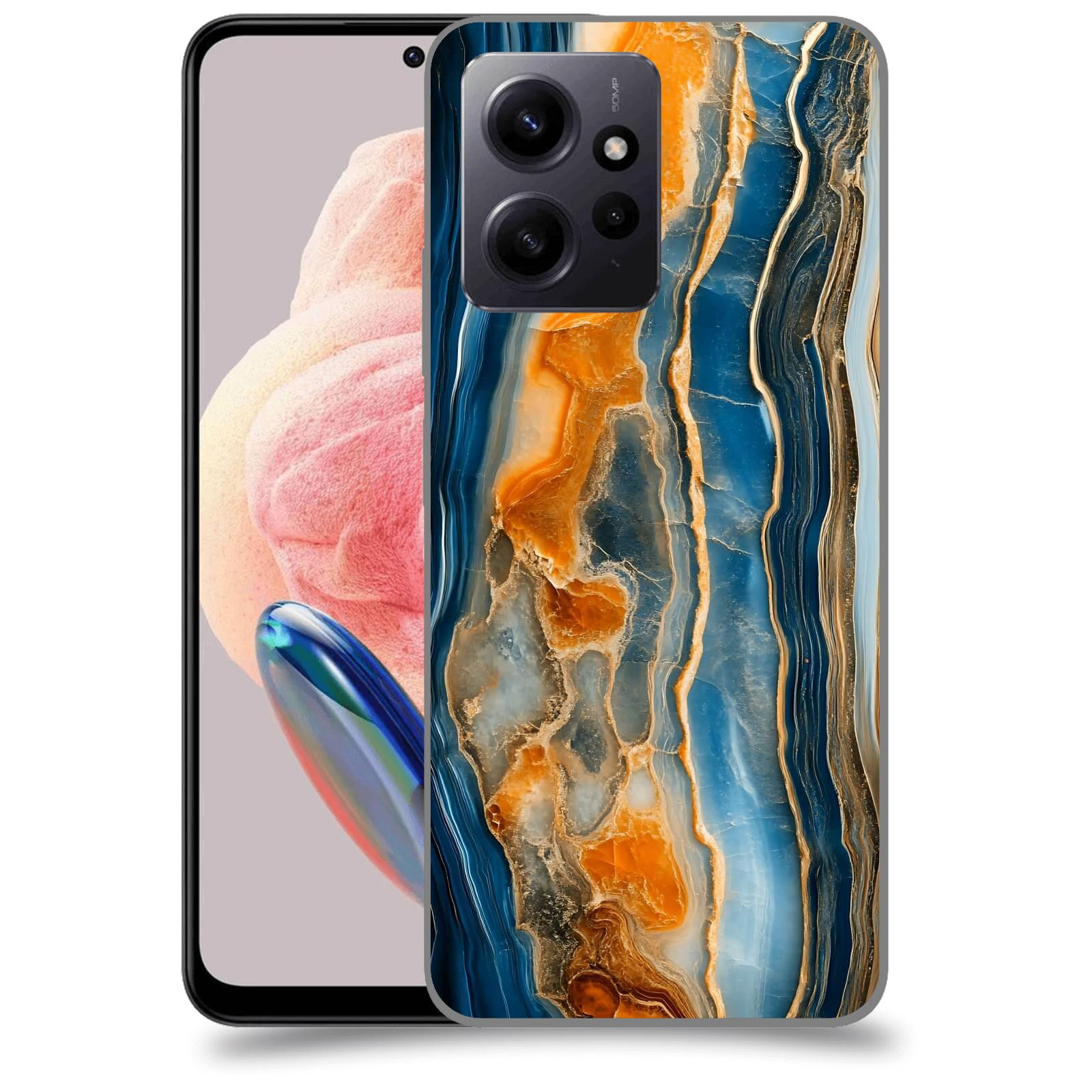 ACOVER Kryt na mobil Xiaomi Redmi Note 12 4G - Minerál a Energie