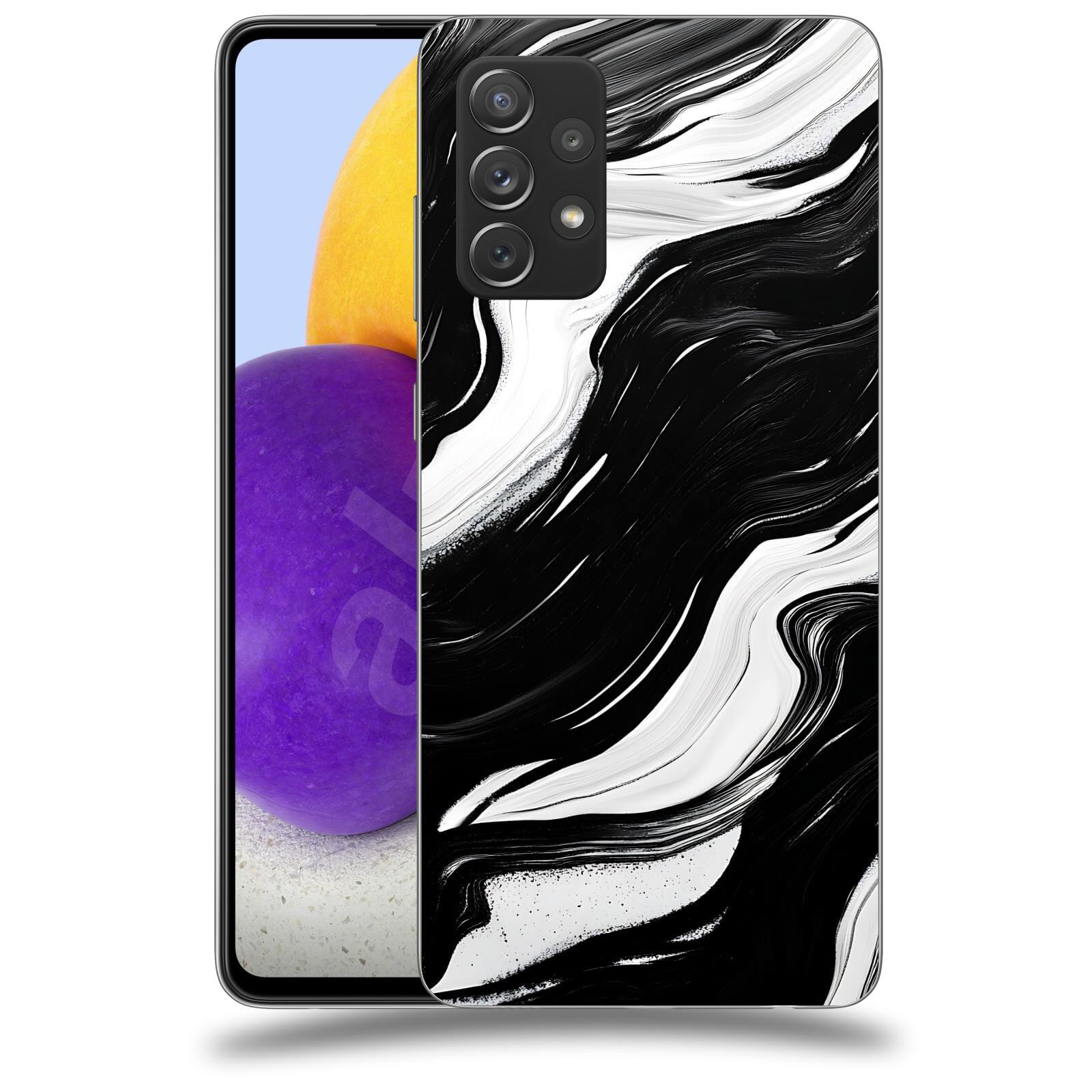 ACOVER Kryt na mobil Samsung Galaxy A73 5G - Monochromie a Proudění