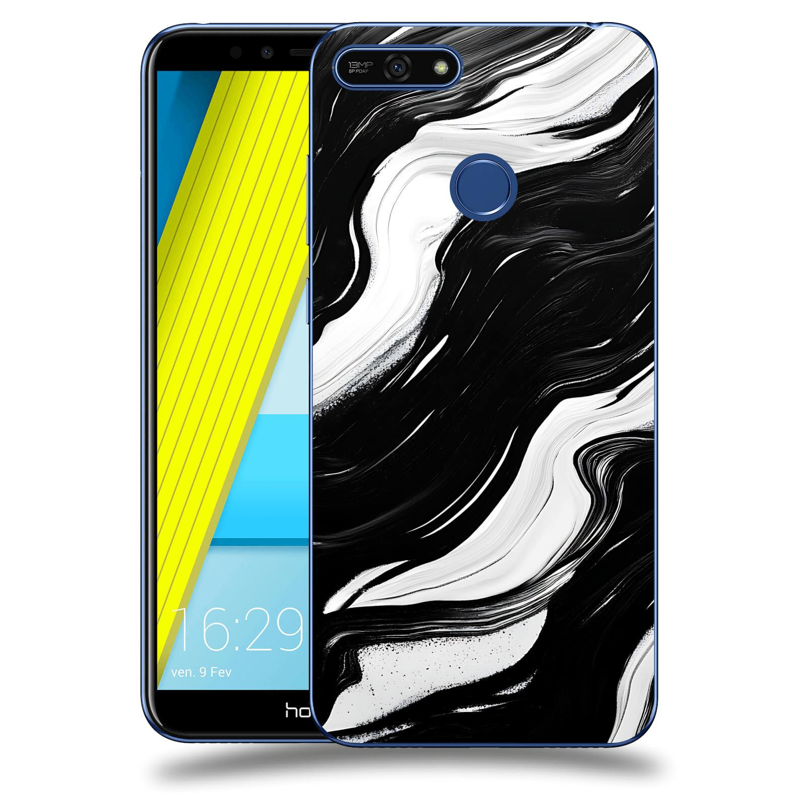 ACOVER Kryt na mobil Honor 7A - Monochromie a Proudění